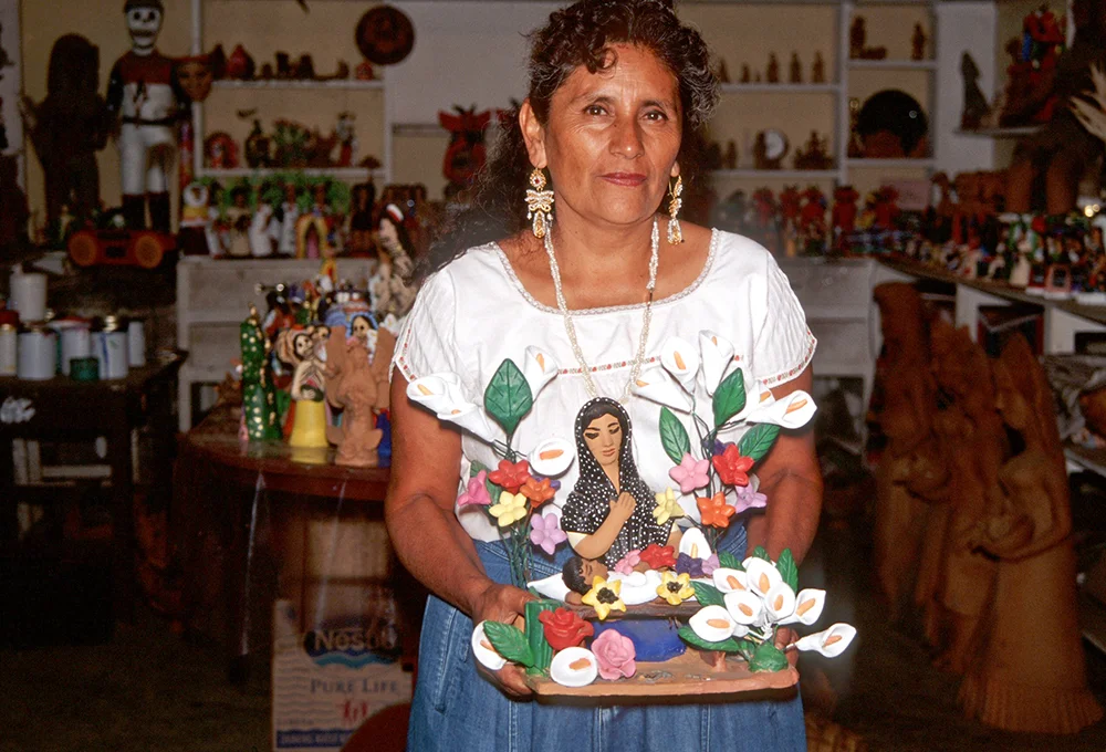 Friends of Oaxacan Folk Art — Painted red #6.jpeg