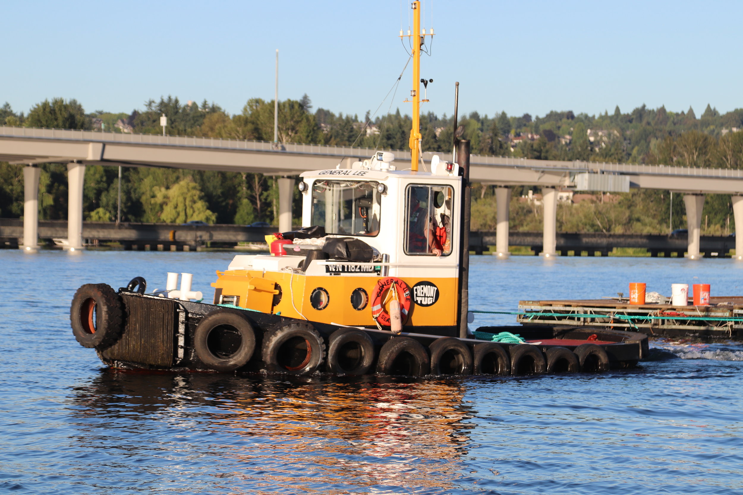 General Lee heading to Kirkland Uncorked with floats