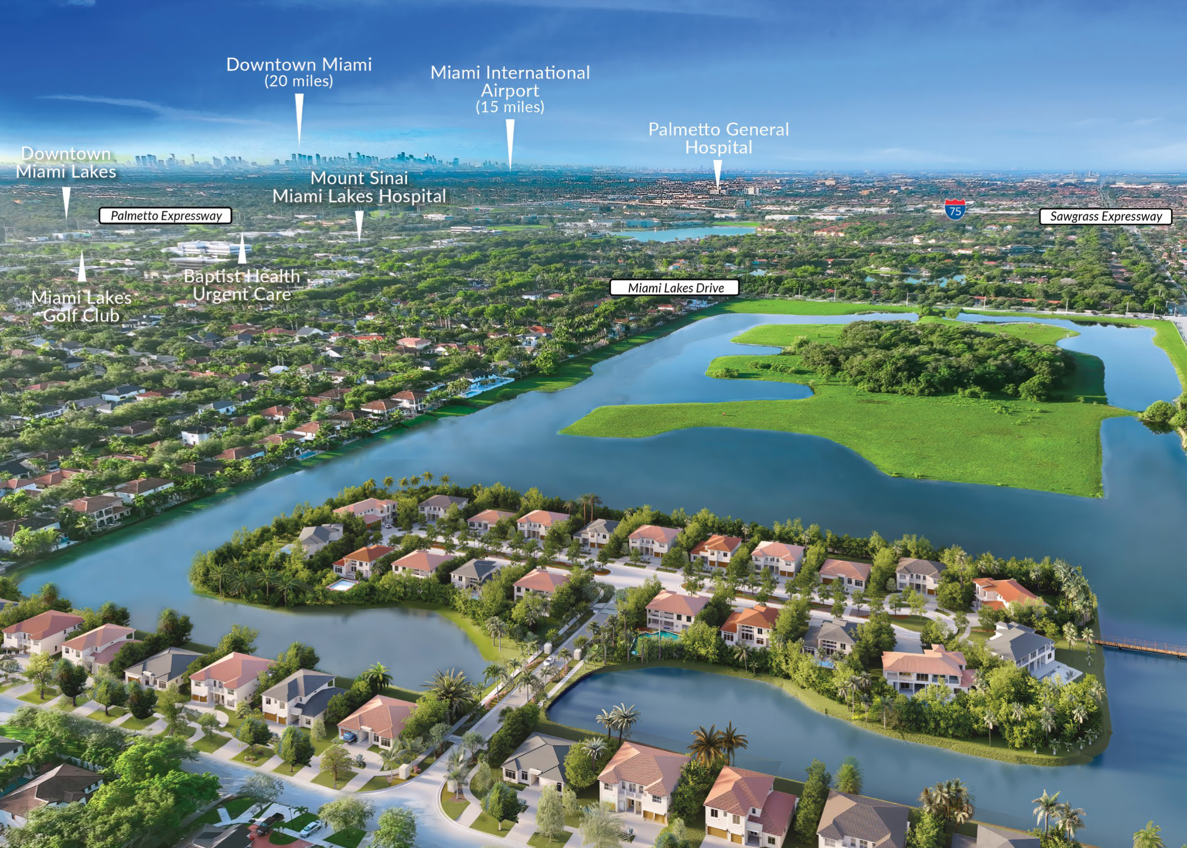 Palma del Lago: Boutique Lakefront Homes in the Heart of Miami Lakes