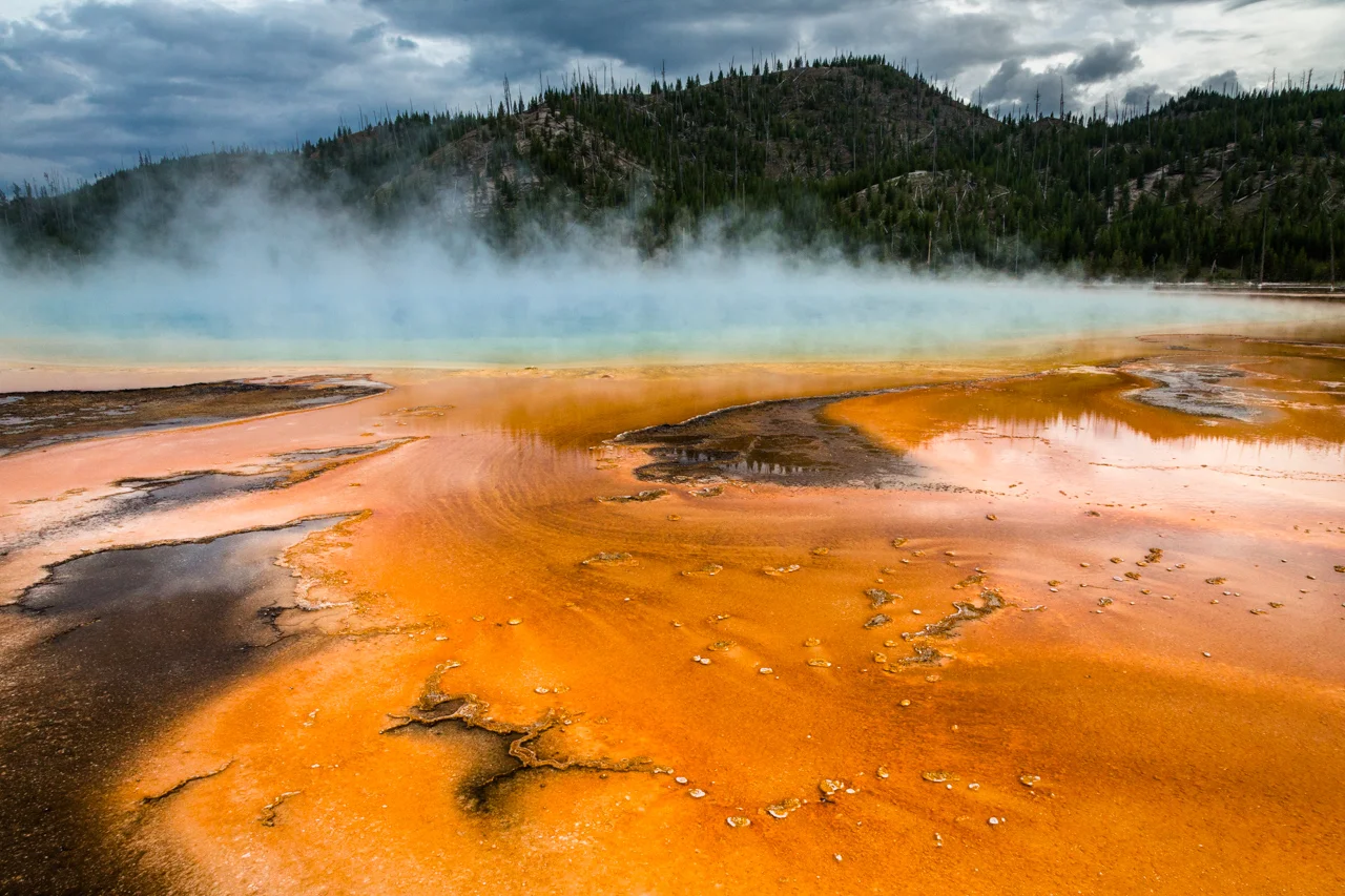Colors of the Grand Prismatic