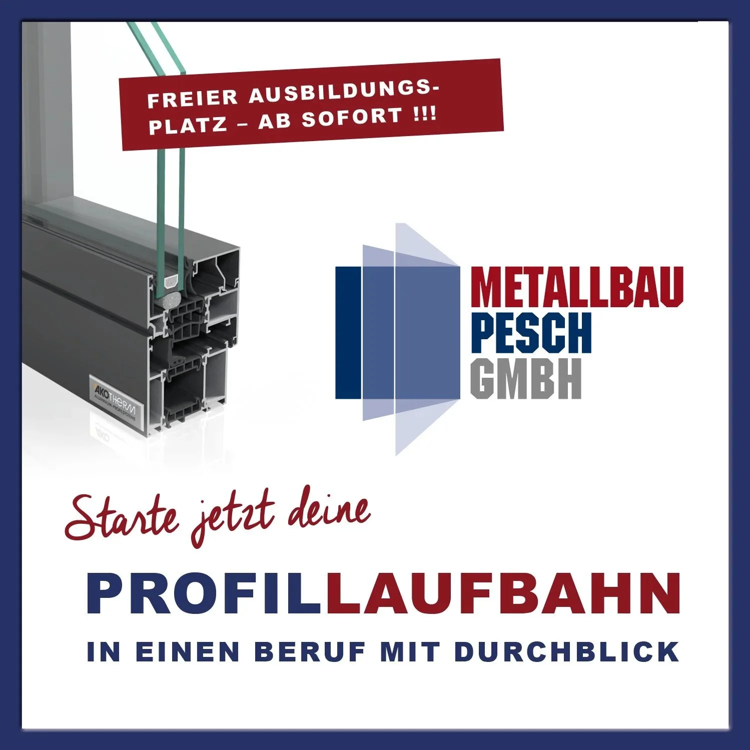 Kunde: Metallbau Pesch GmbH, Hürth
