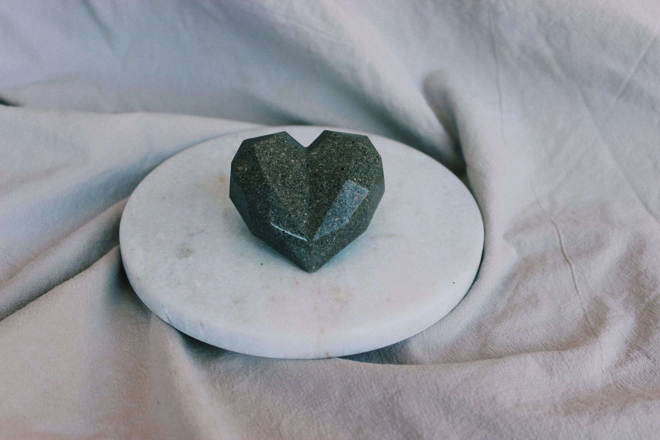 Geometric Heart Keepsake