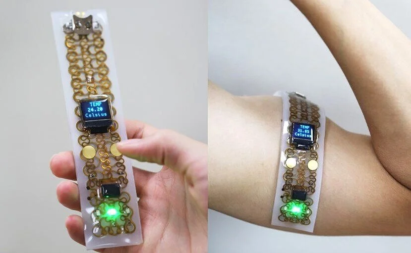 Transformative Electronics Capable of Changing Their Shape, Rigidity, and Stretchability