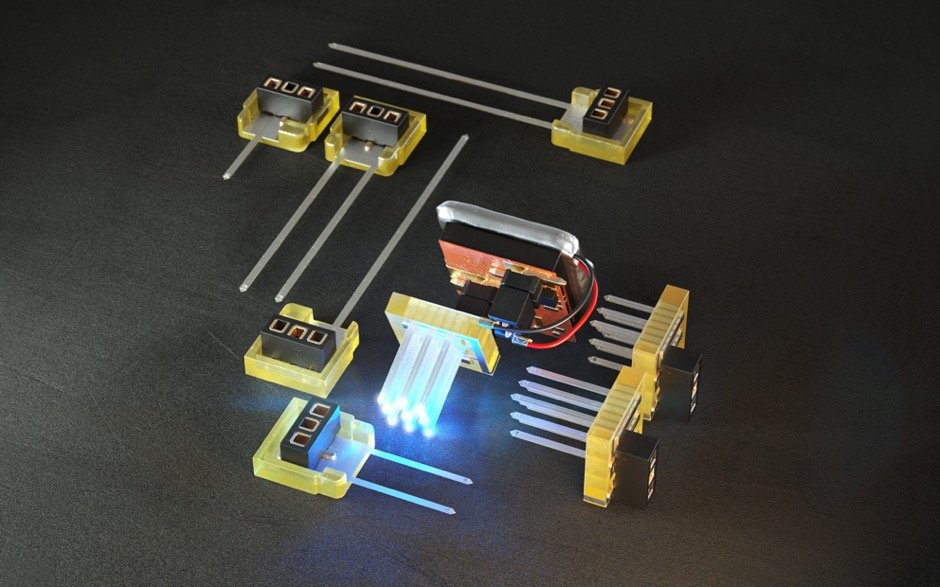 Rapidly-Customizable 3D Printed Optogenetic Probes