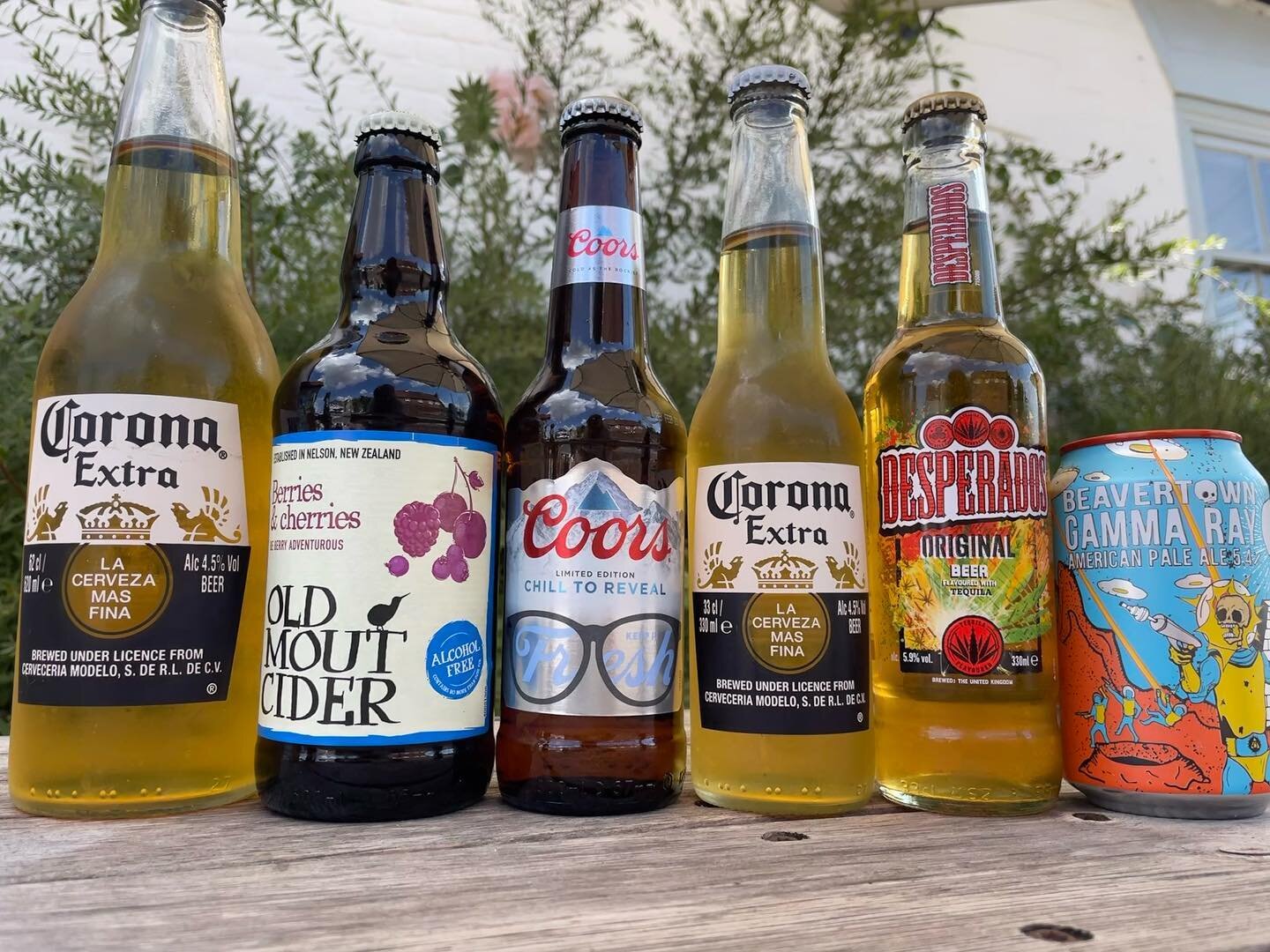 You asked and we listened 🤩, have a look at our new additions to our bottled beer selection&hellip; from Corona🍺, Gamma Ray🛸 all the way to non alcoholic old mout🍓🍒! Did you know that Coors Light was rated in the top 5 for alcoholic beers for th