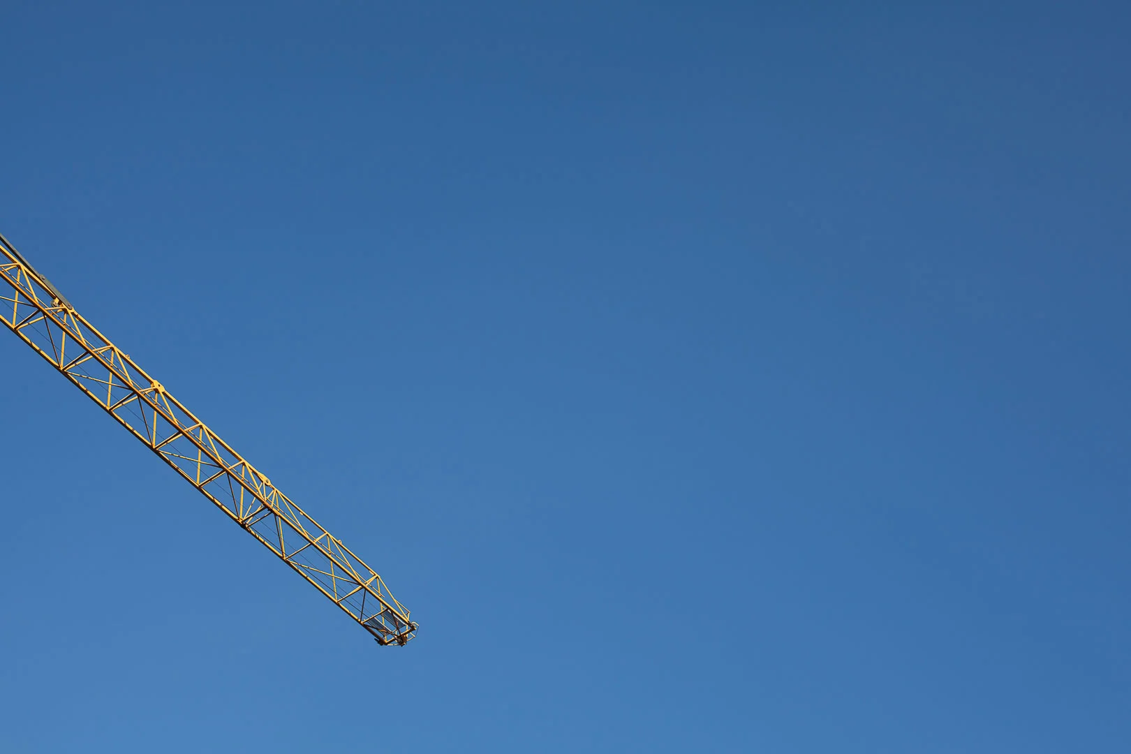 Minimal Skies IIX - Yellow Crane II