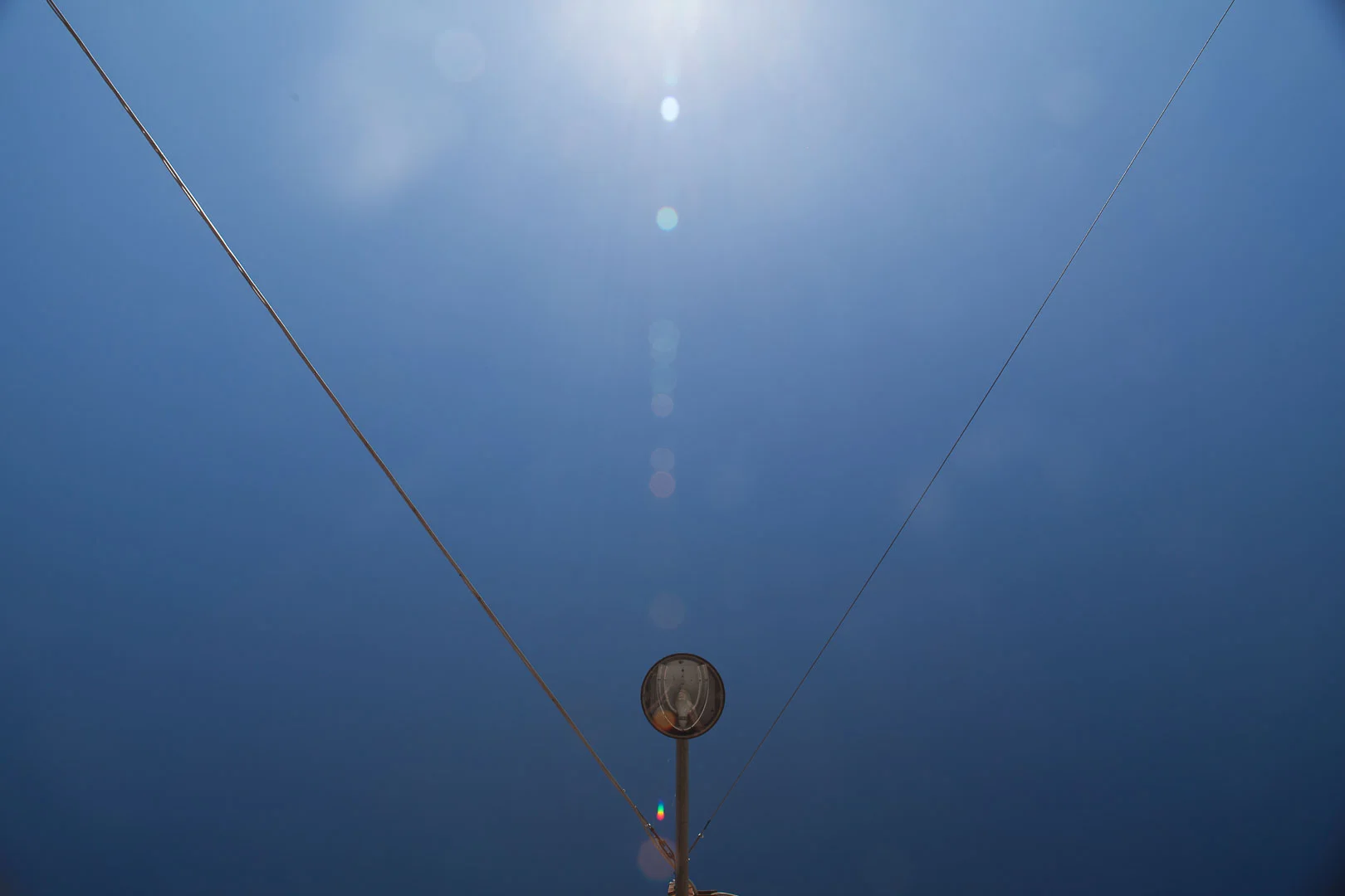 Minimal Skies IV - Sun Street Lamp
