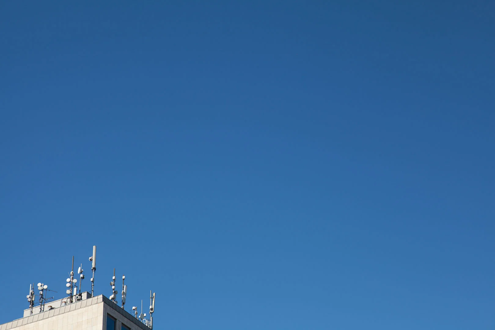 Minimal Skies VI - Microwave Masts