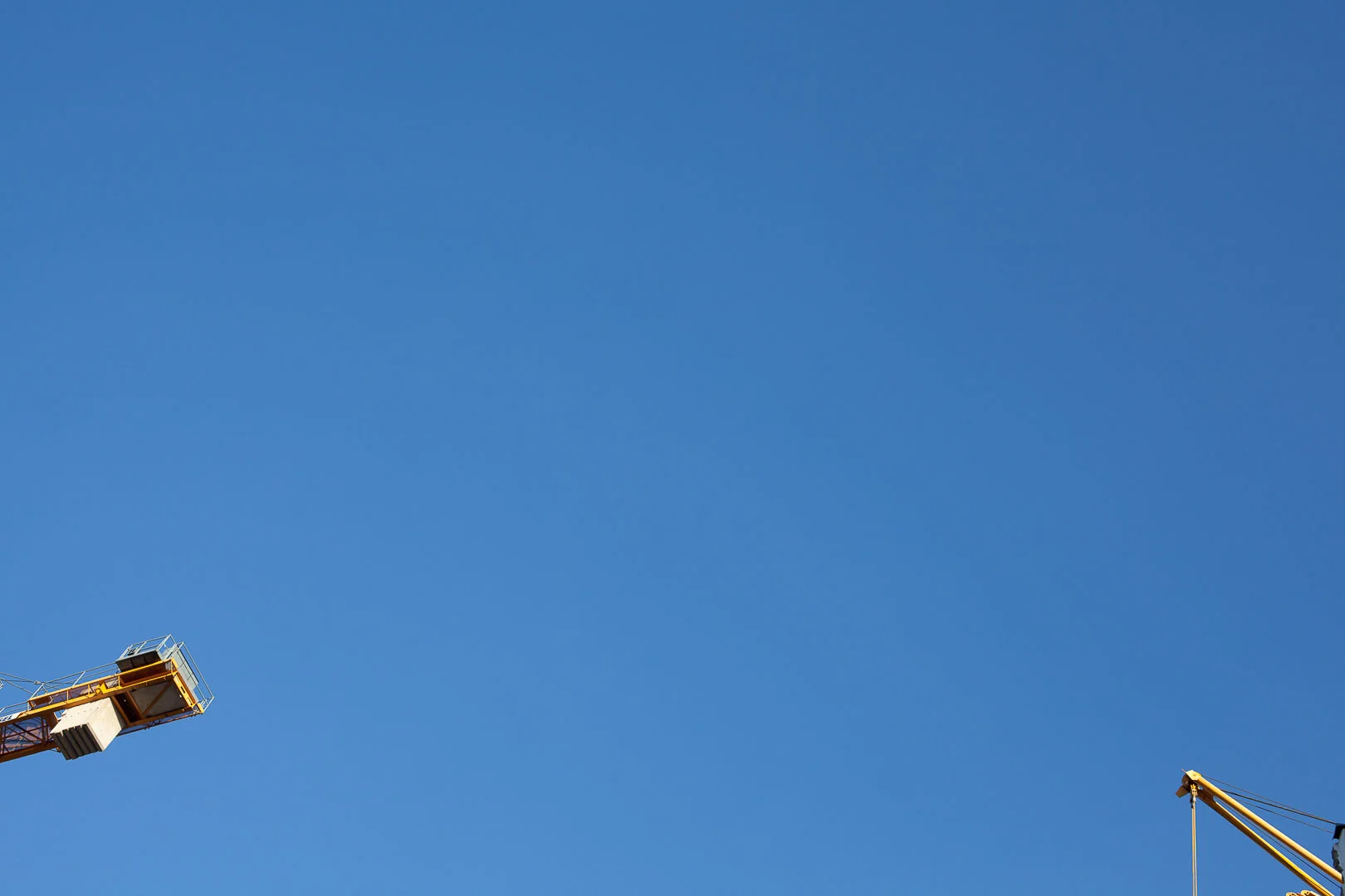 Minimal Skies VIII - Yellow Crane I