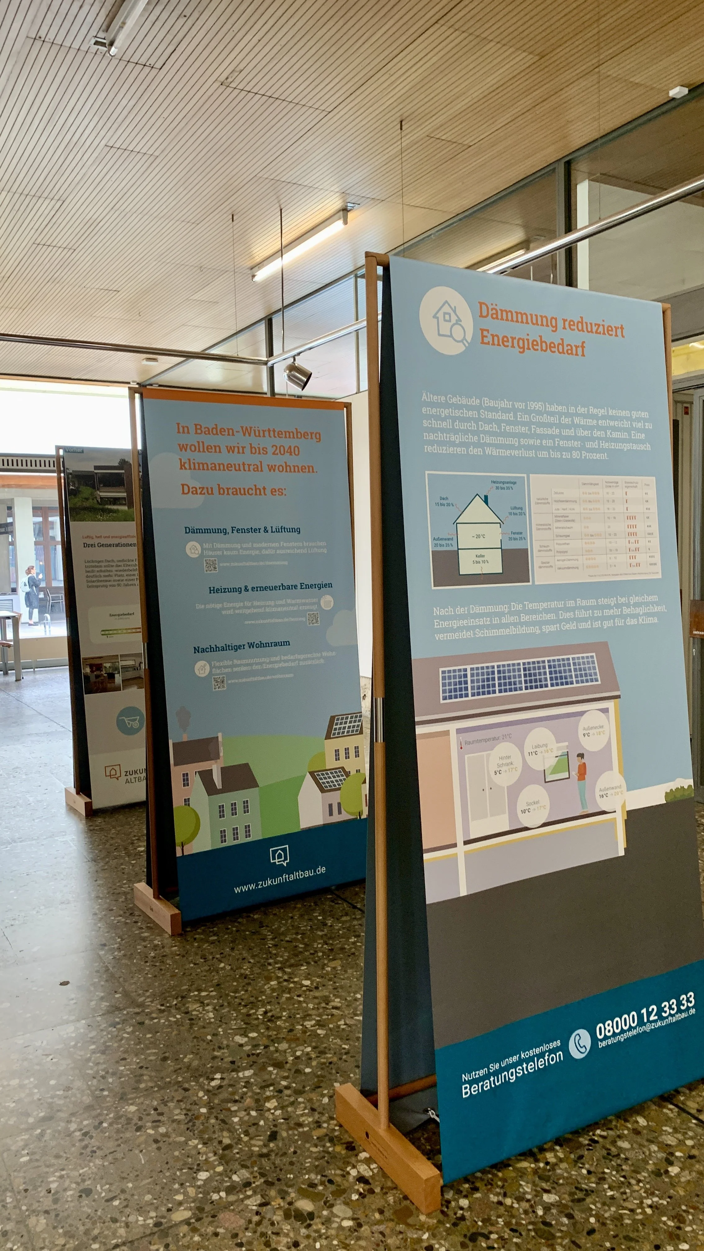 Wanderausstellung zur Energetischen Sanierung in Metzingen