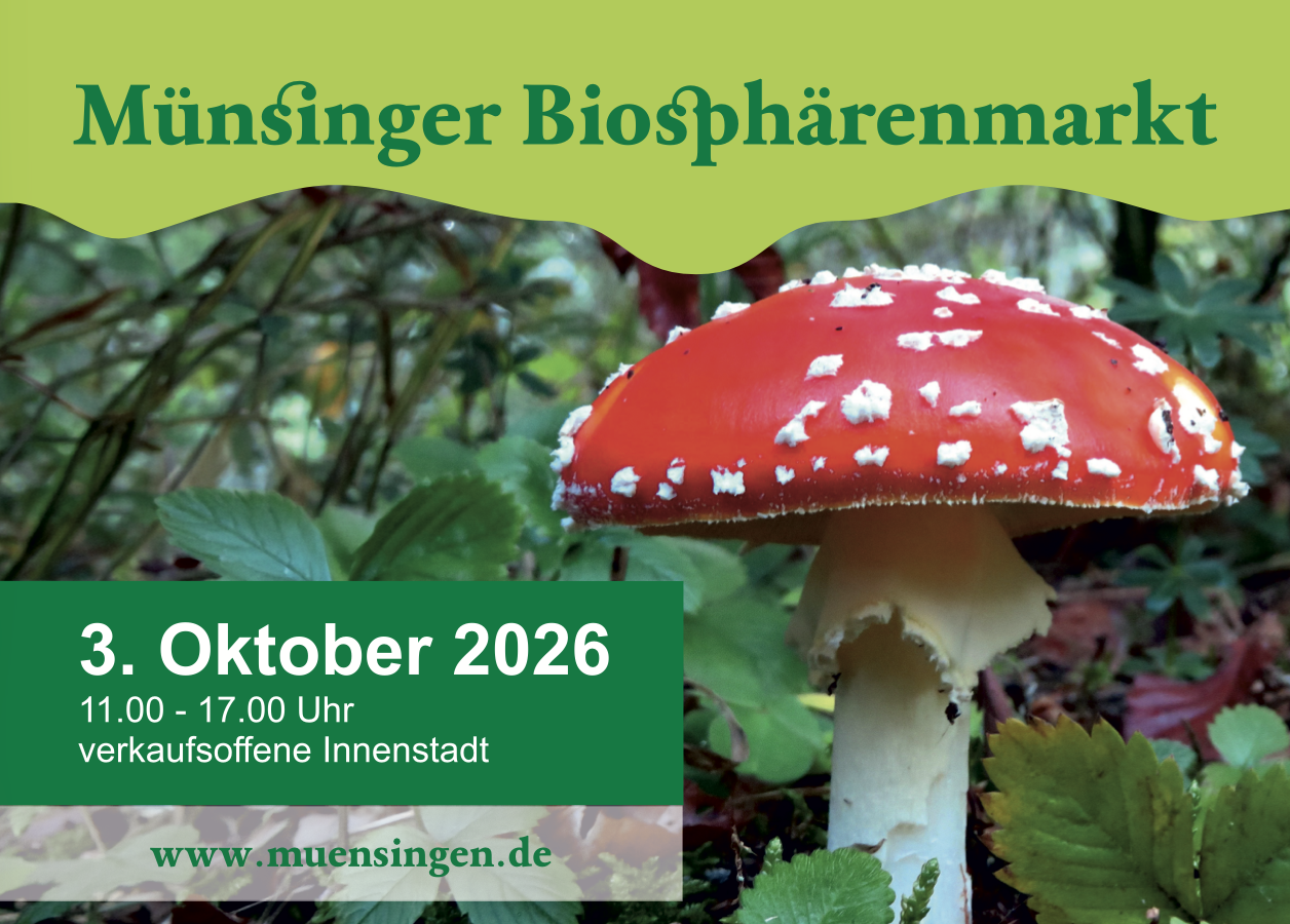 Biosphärenmarkt in Münsingen