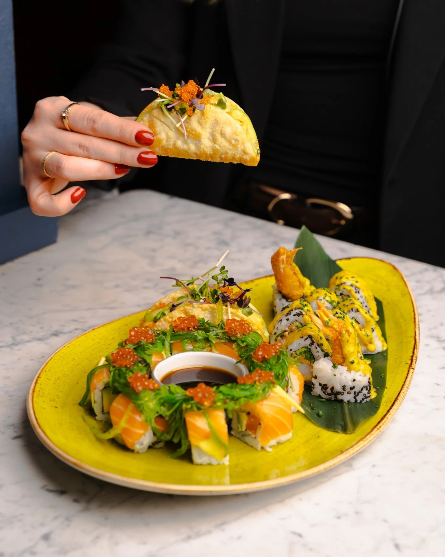 3 favoritter💗 Salmon taquitos, bermuda maki og alaska maki🤤

Ikke glem &aring; reservere bord denne uken!

#ba3 #restaurantoslo #oslo #visitoslo #frogner #byoslo #oslobynight