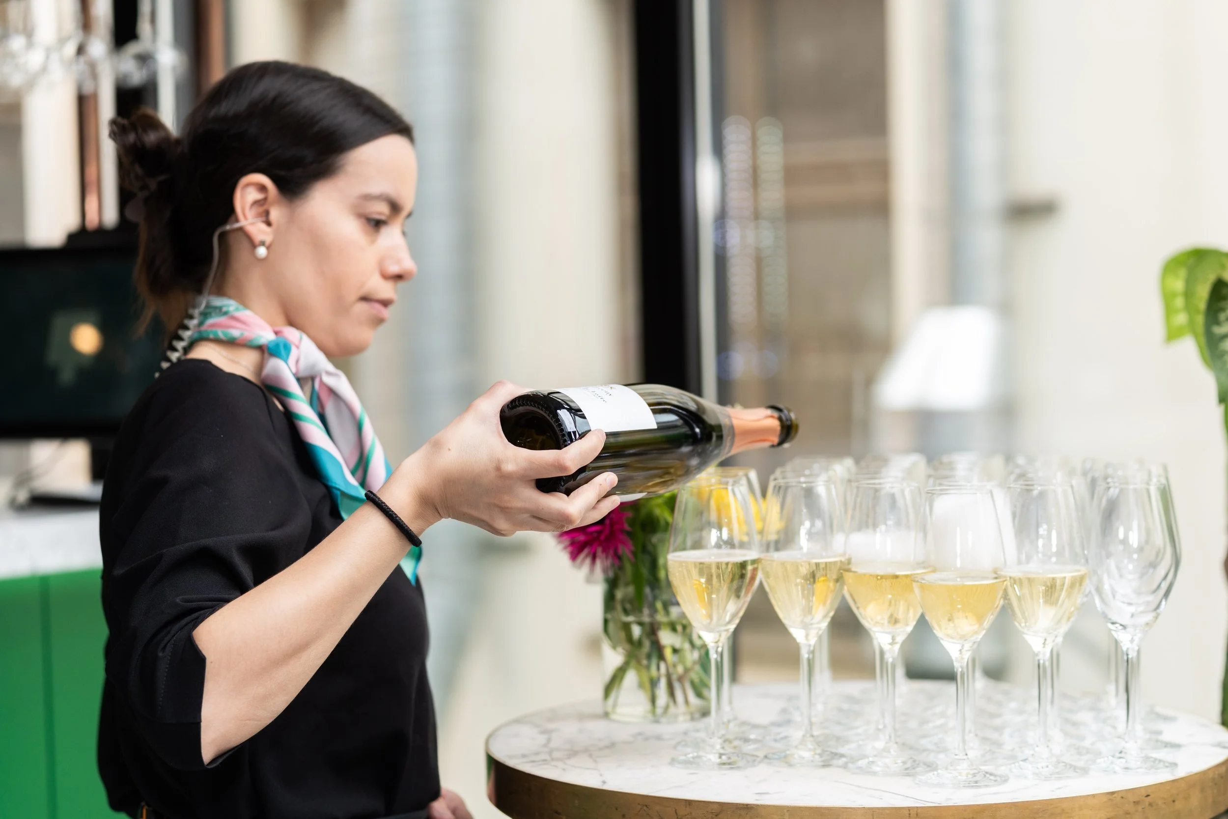 Our hosts are present throughout your event, ensuring everything runs smoothly.