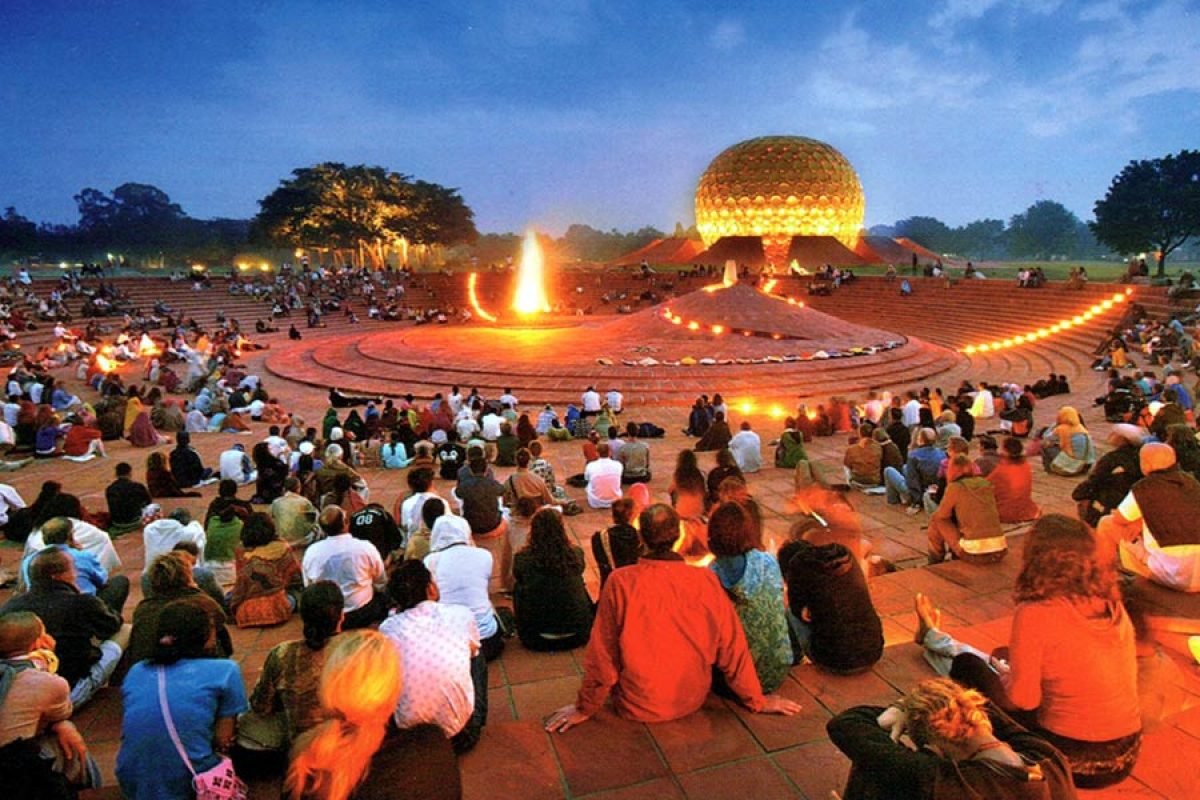 Il Matrimandir di Auroville