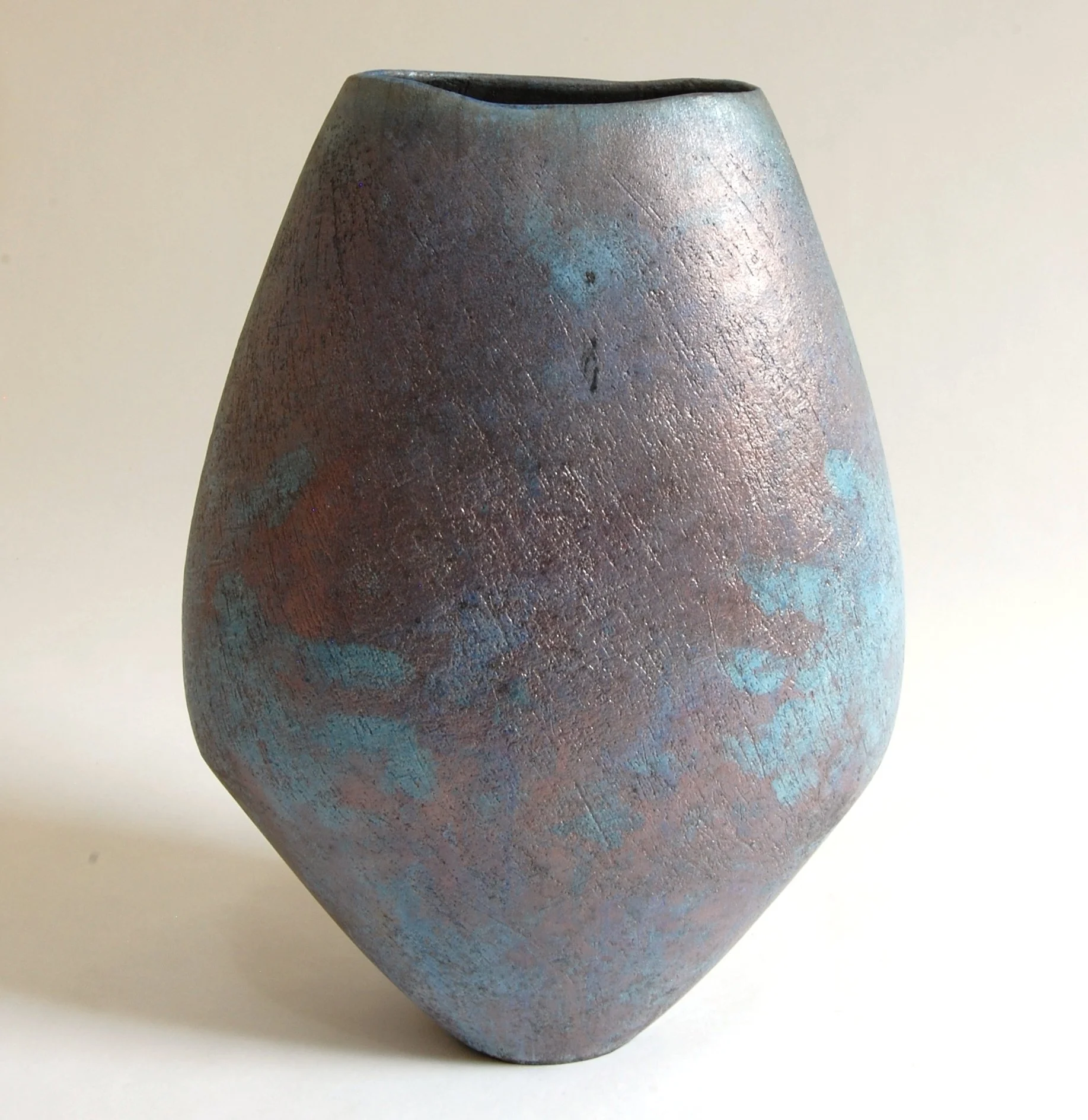 Blue Angular Vessel