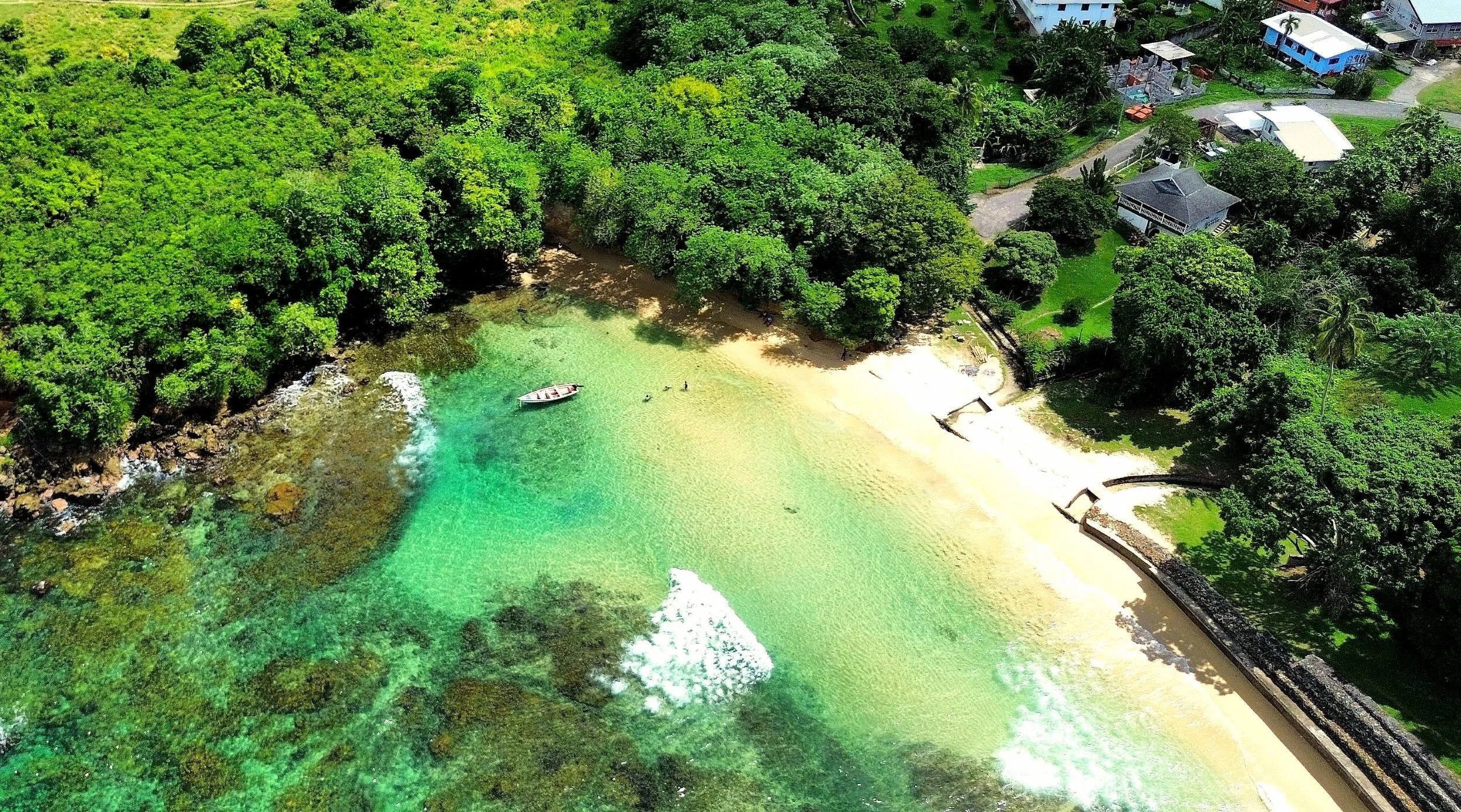 Aerial View - Plymouth Peninsula West Beach