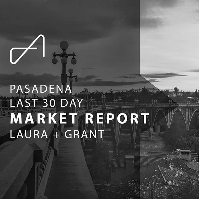 30 Day Market Report | Swipe ⬅️
📍Pasadena, CA

Check out our Pasadena Market Report! The real estate market is still alive and functioning. DM us any questions and for more info.

_
#Pasadena #MarketReport #RealEstatePasadena #FollowUsHome #YourMove