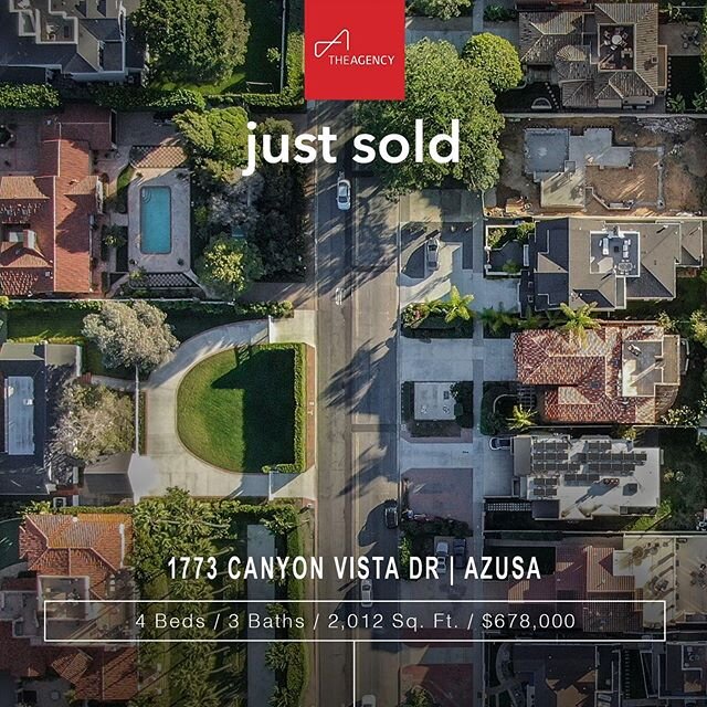 JUST SOLD🔐
📍 1773 Canyon Vista Dr, Azusa

This upgraded 4 Bed 3 Bath home has a  freshly painted interior and exterior. Three of the bedrooms have water and mountain views. The home is located within walking distance to hiking trails, biking trails