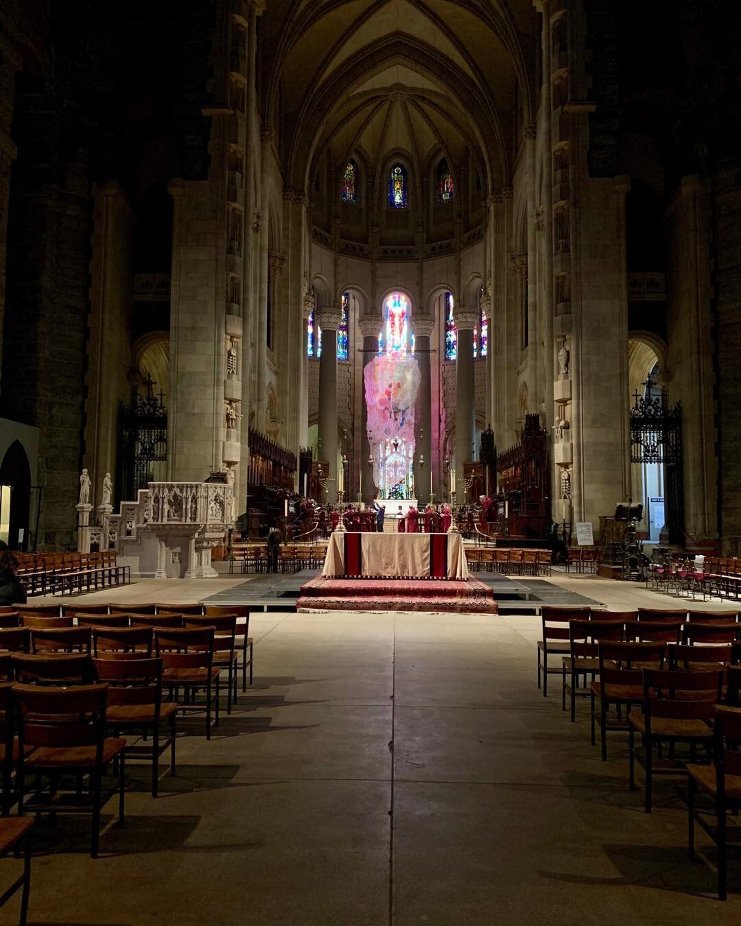 Great time preaching at Cathedral of St. John the Divine in New York City. Holy ground.