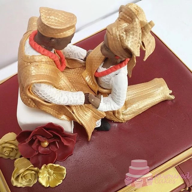 Traditional Wedding Cakes Pictures From Weddings In Nigeria