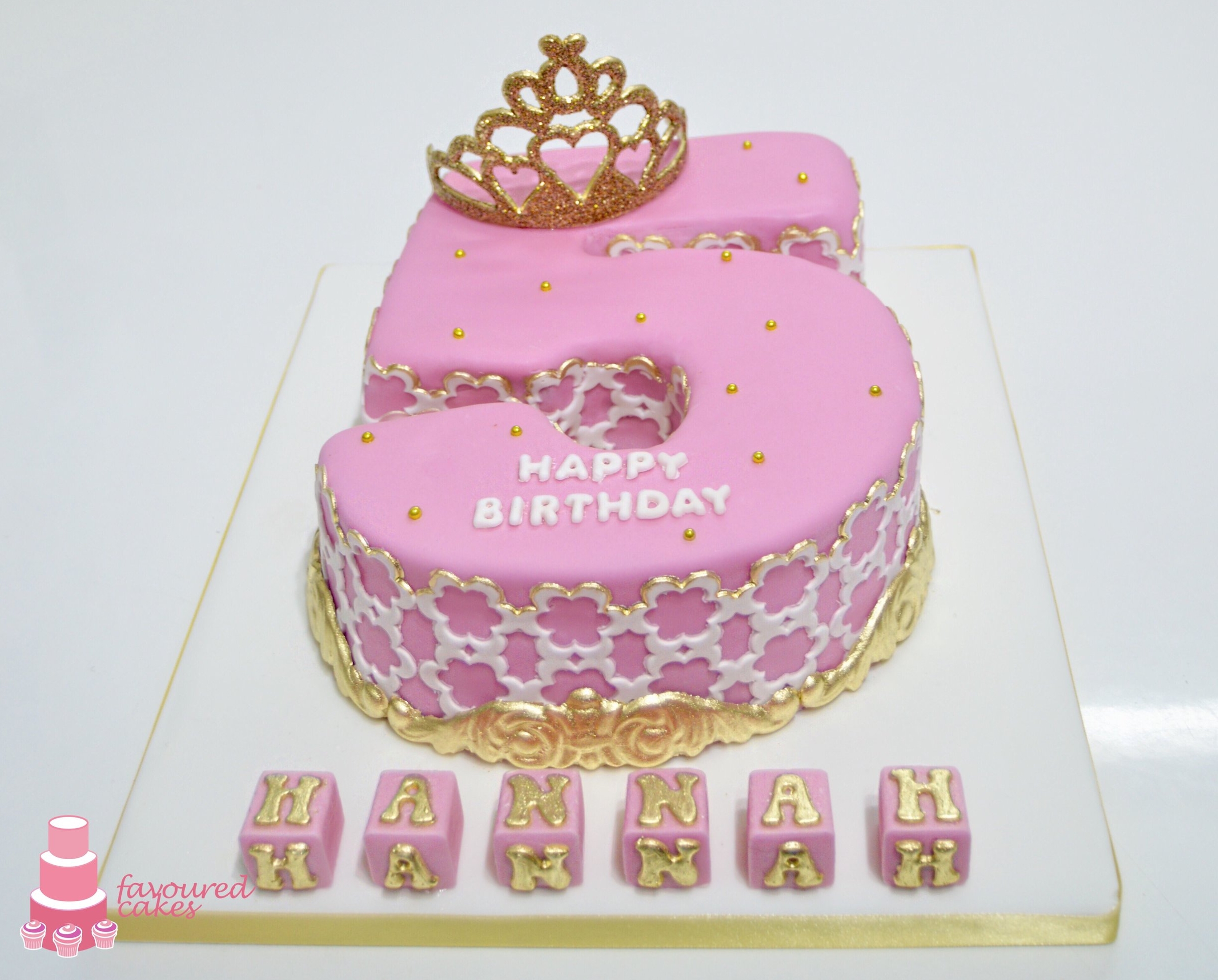 Versace Round Cake - Bakery Decorating Stencil - Circle 11