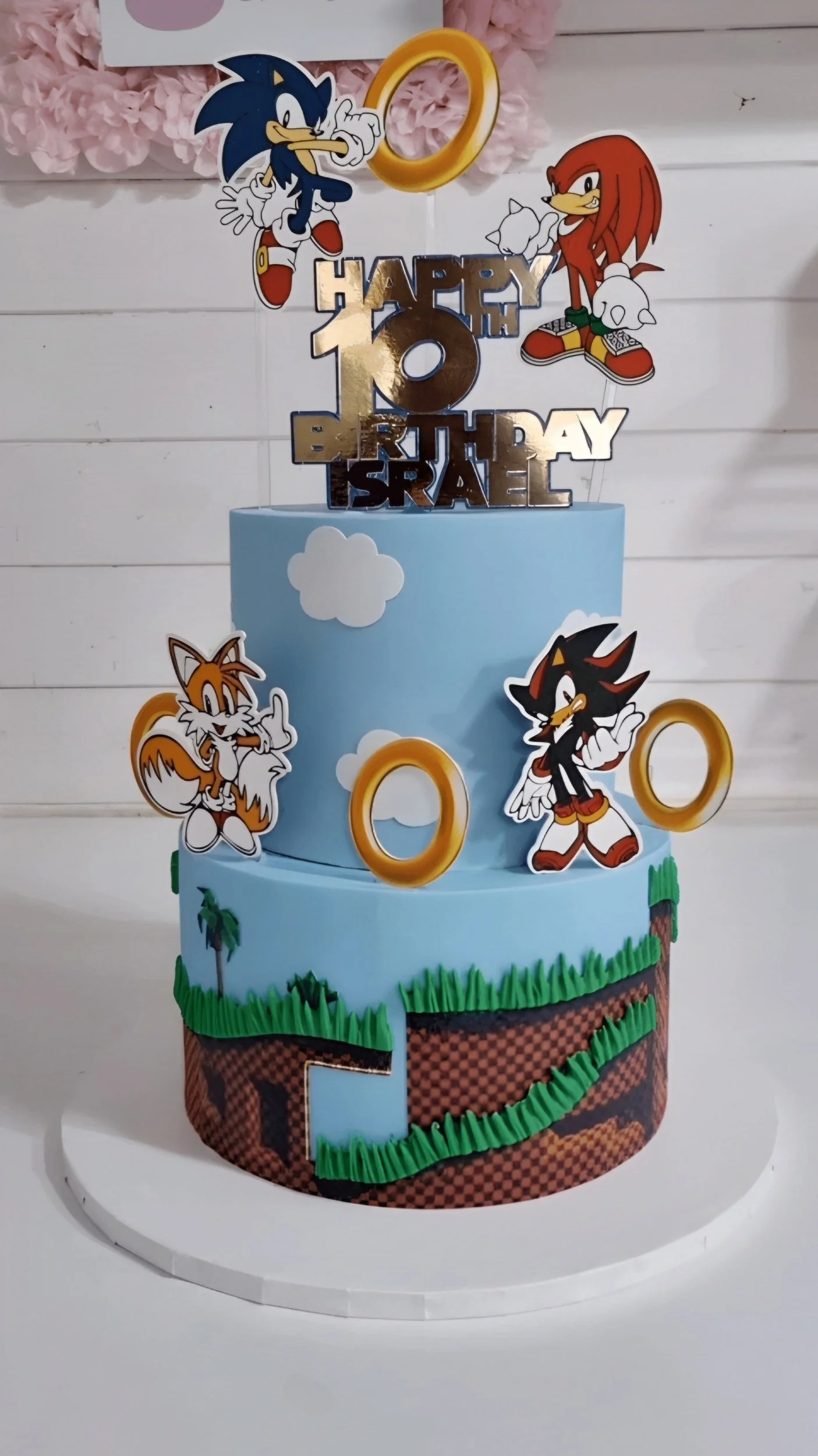 Sonic the Hedgehog Cake #SN03