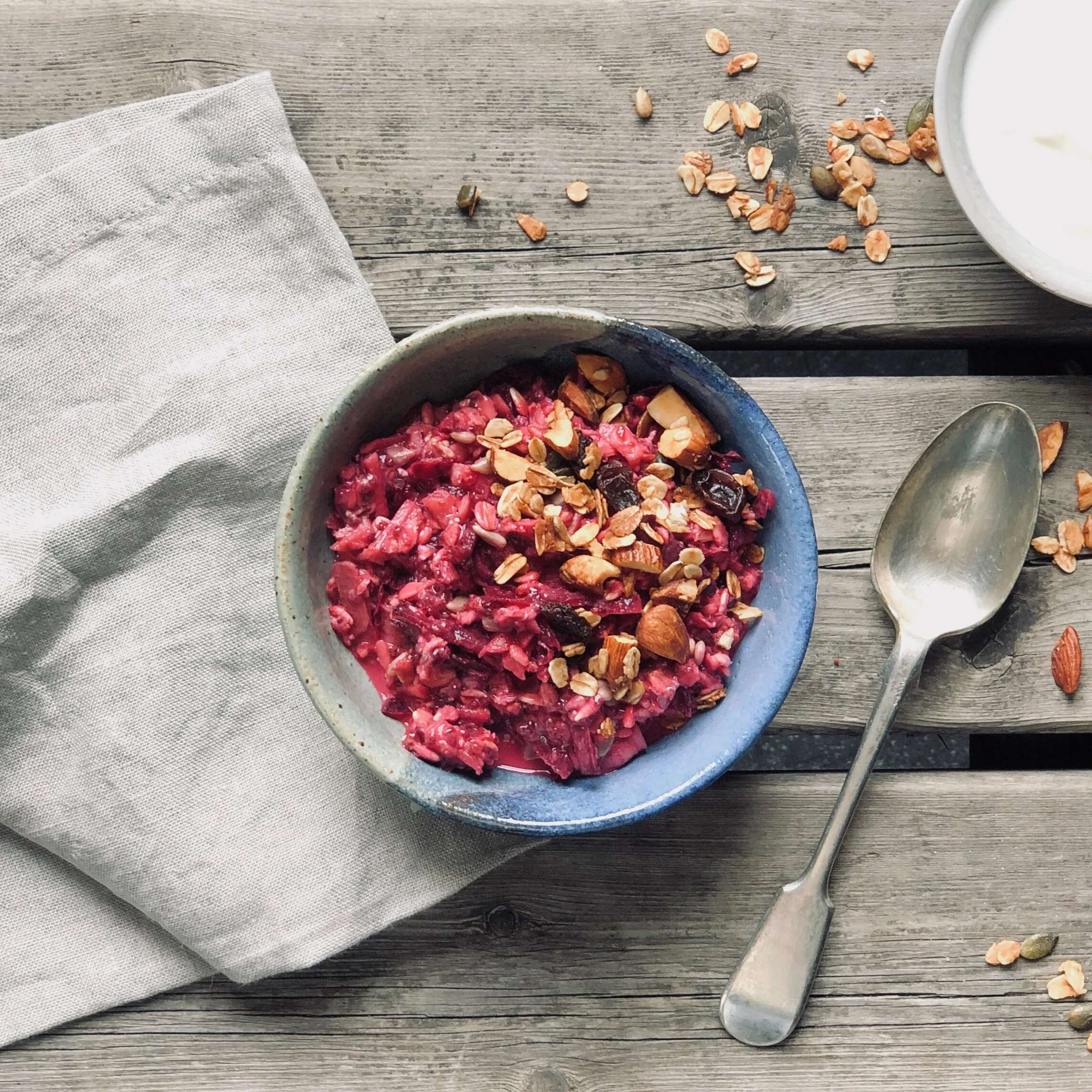 Autumn Recipe: Beetroot & Apple Overnight Oats