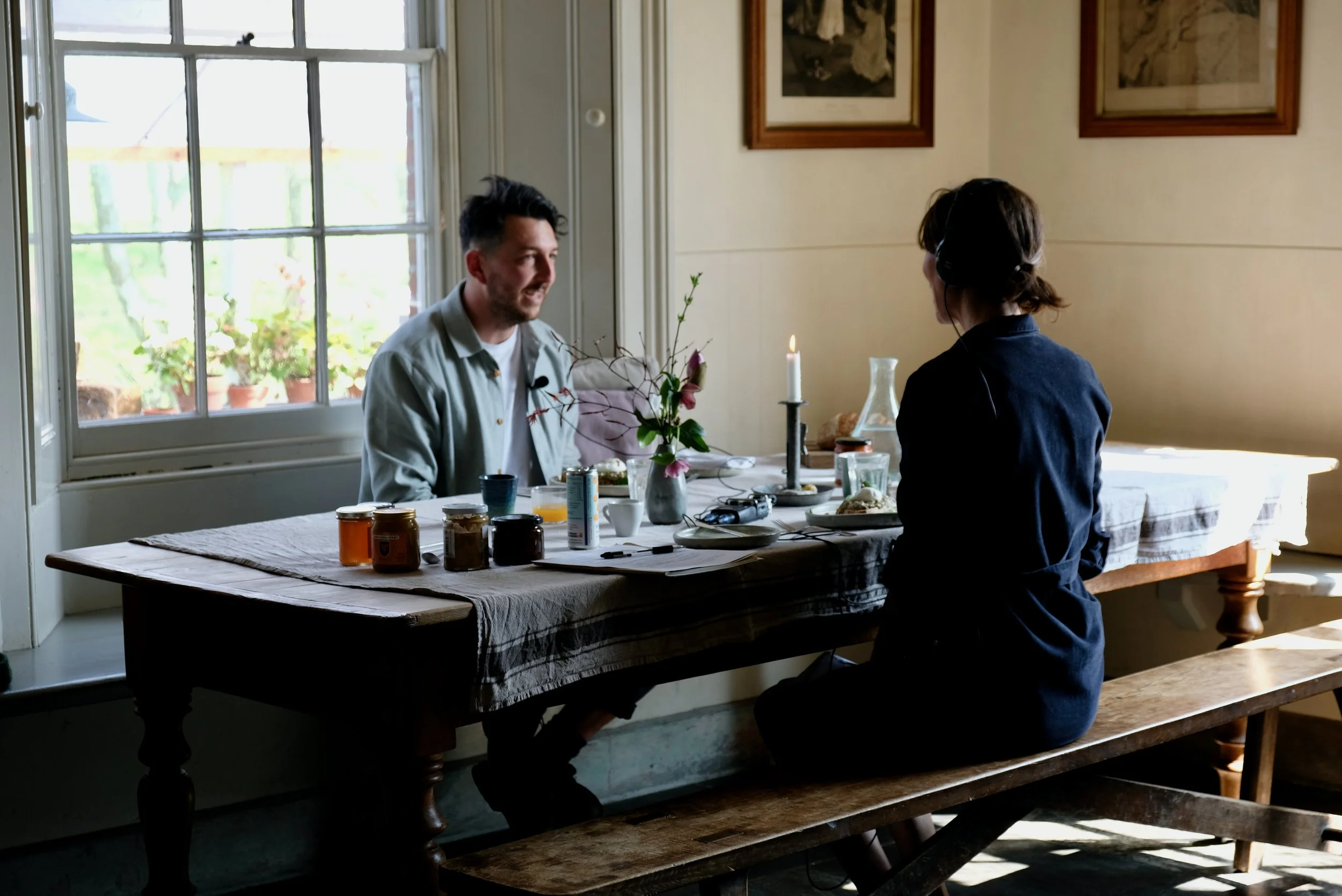 Jeffrey Robinson New Yard Restaurant Tia Tamblyn