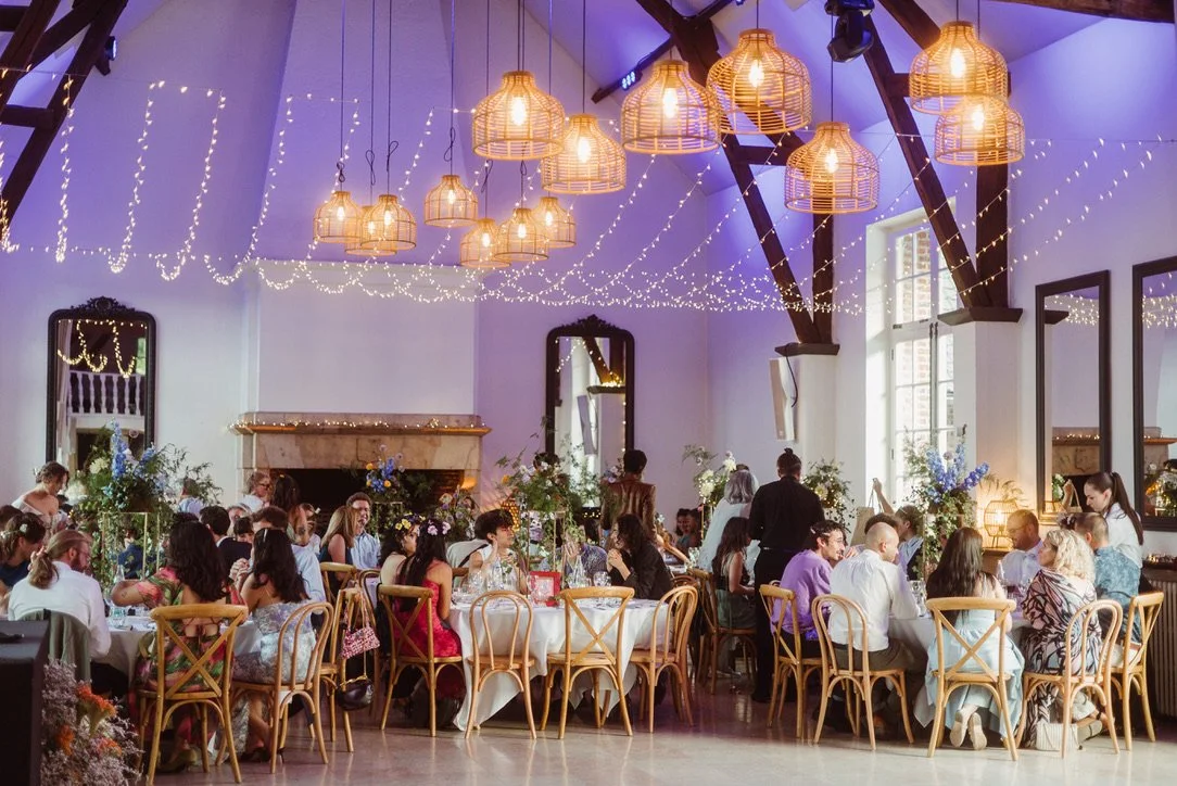 Dîner de mariage au Domaine d'Achelles, Bondues. Sous un thème féérique
