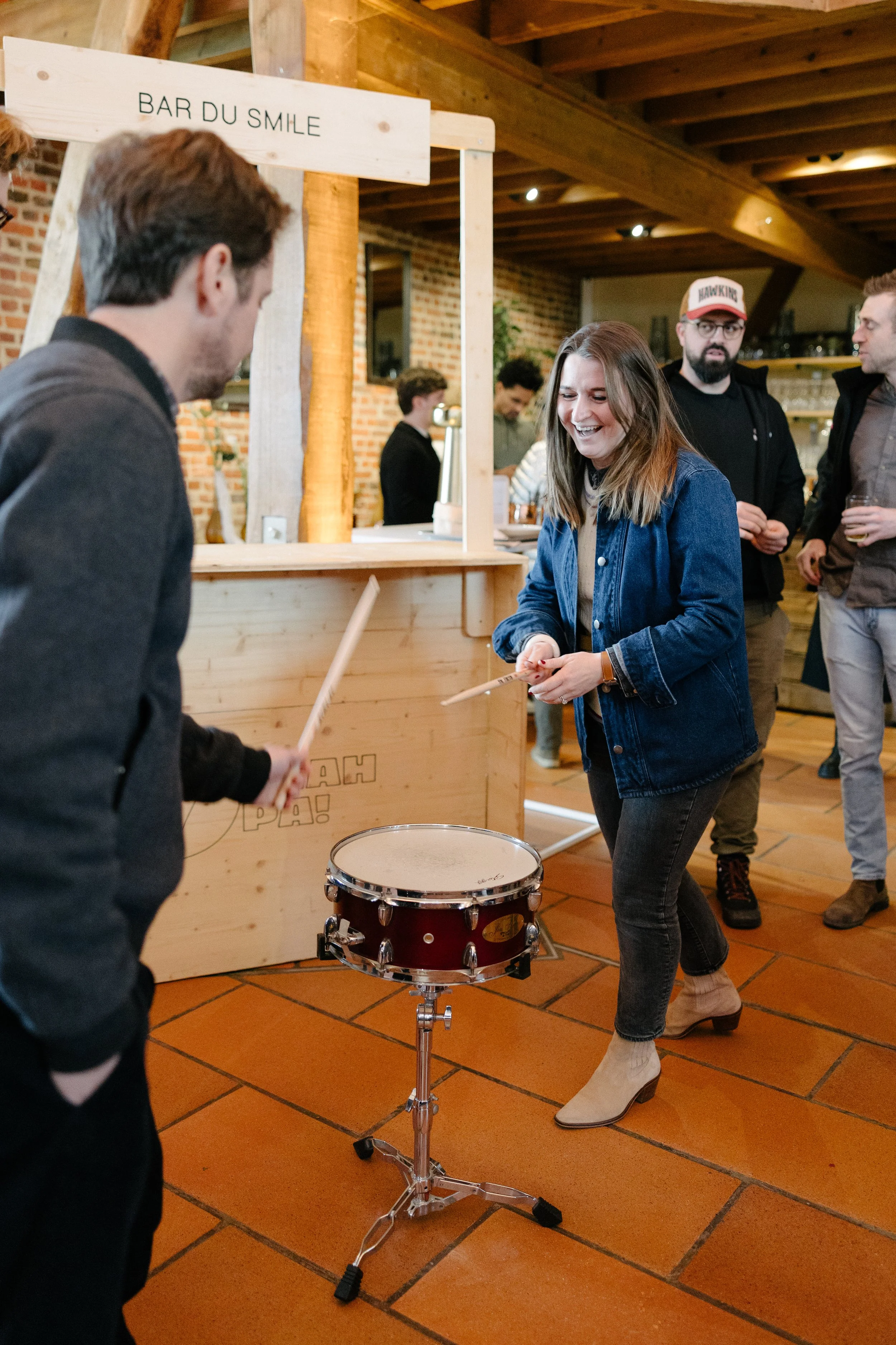 Animation musicale lors d'une soirée de vœux d'entreprise