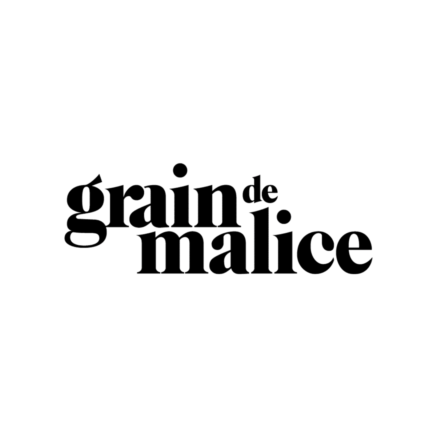 Logo Grain de Malice, client de La Gourmandine, traiteur pour entreprises