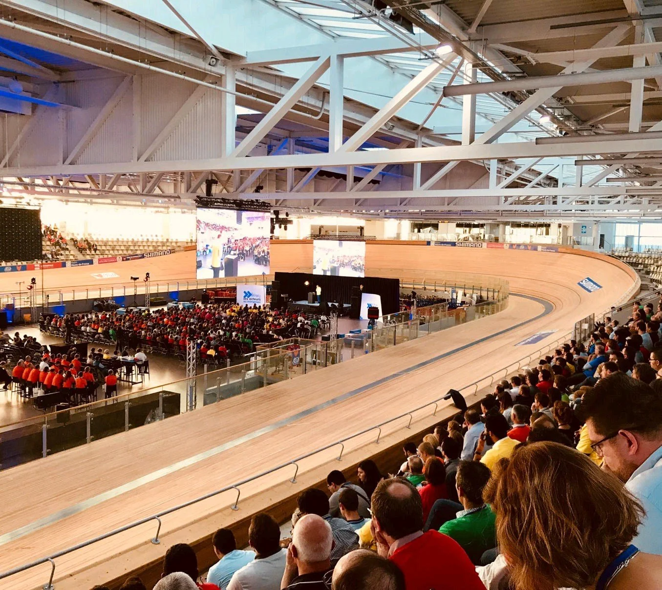Événement professionnel au Stab Vélodrome, Roubaix