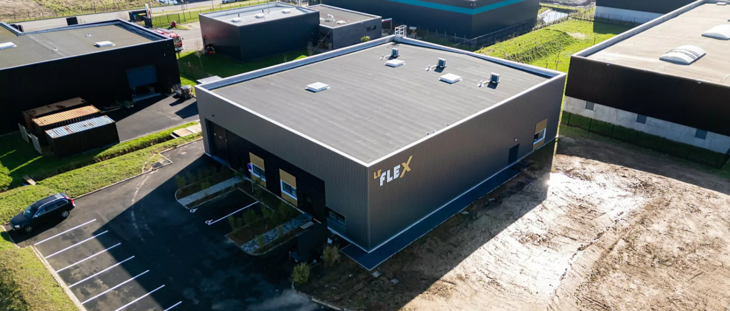 Le Flex à Cysoing, studio événementiel de 360 m² avec écran LED géant