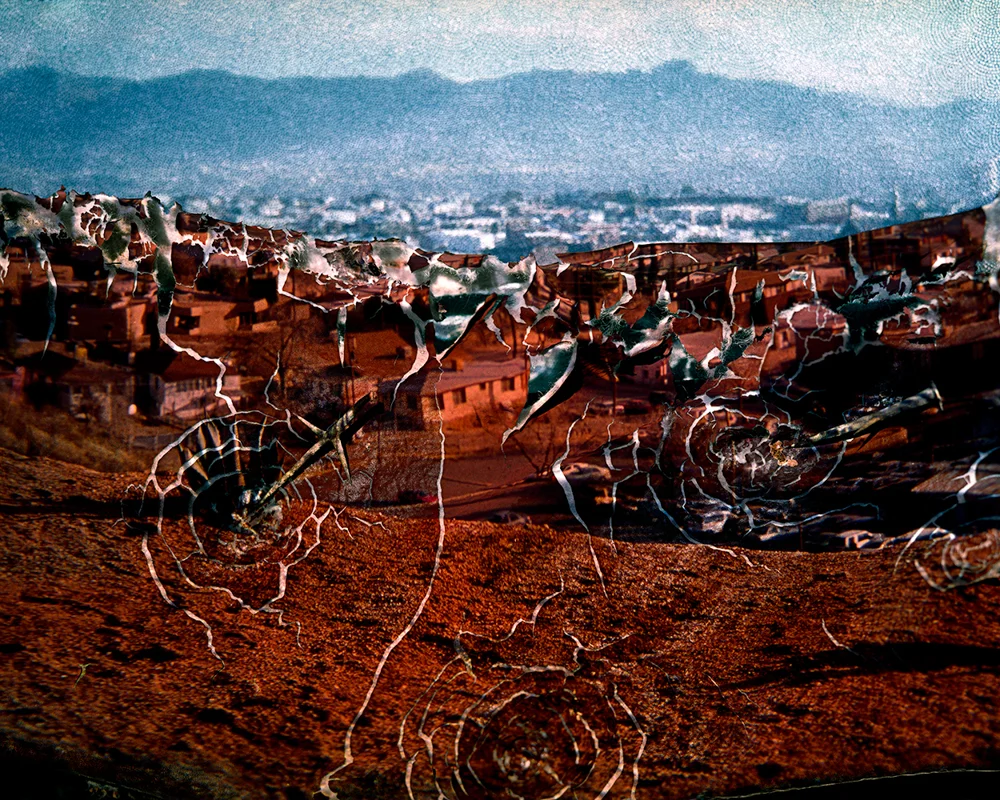 Vinyl Vista 44 x 55 inches