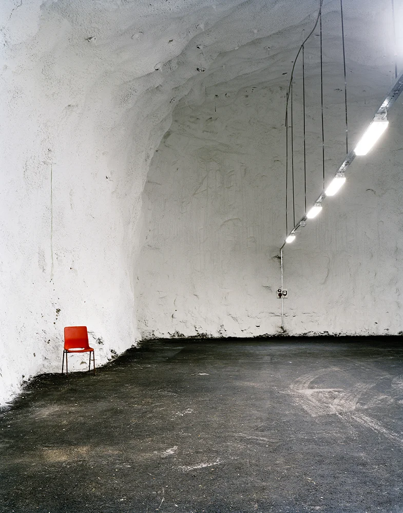 Empty Chamber, Svalbard Global Seed Vault Spitsbergen Island, Norway
