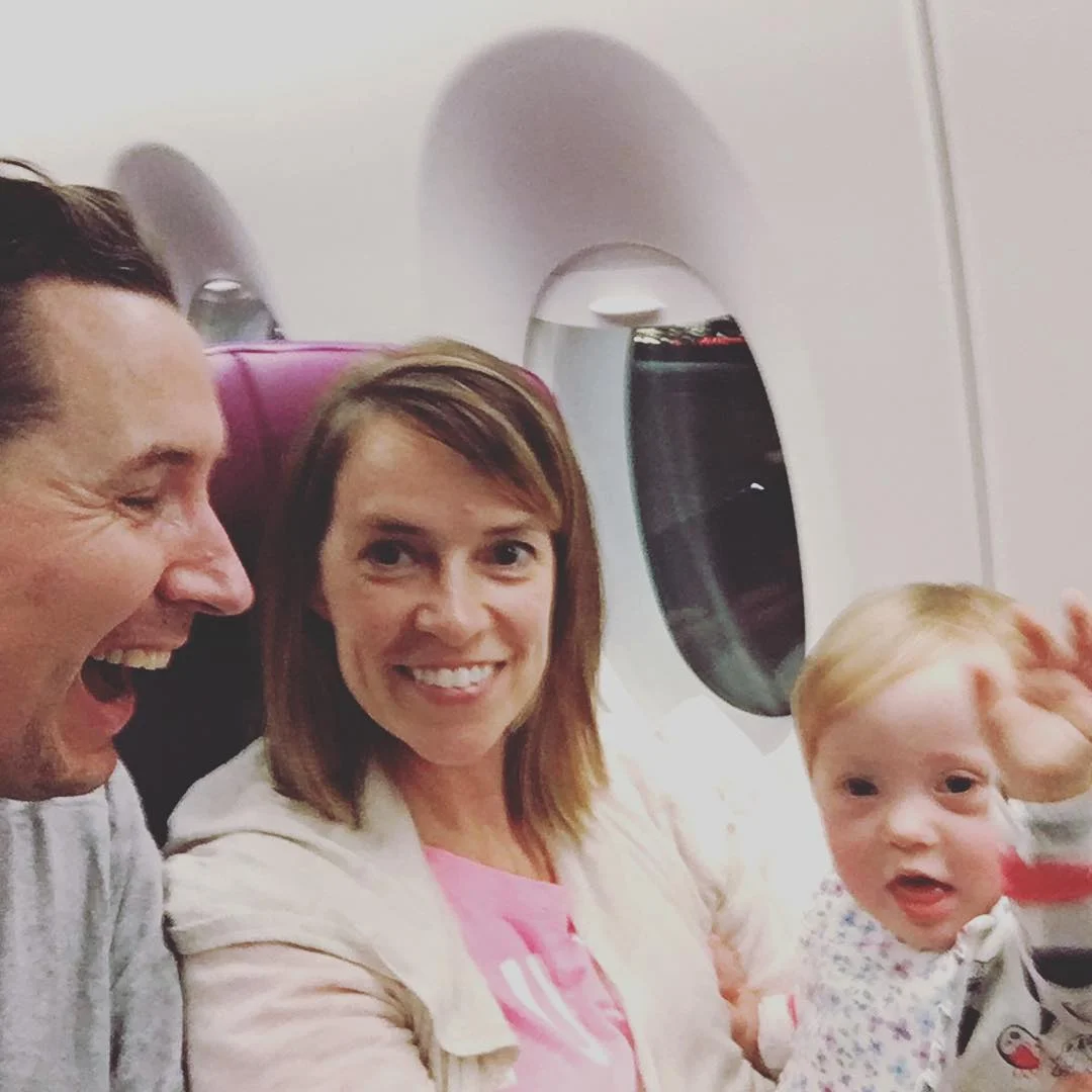 On our flight about 9.30pm 31 December 2018. In position!