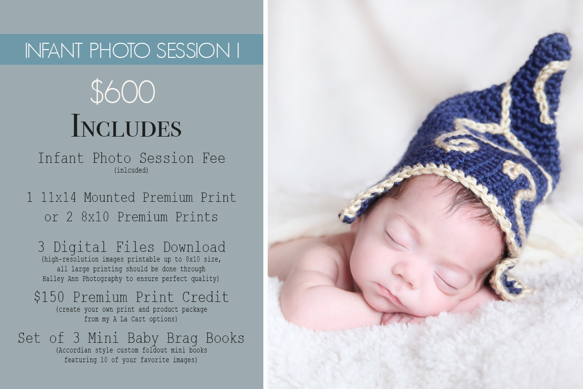 Newborn Photo Session Package - Northern New Jersey