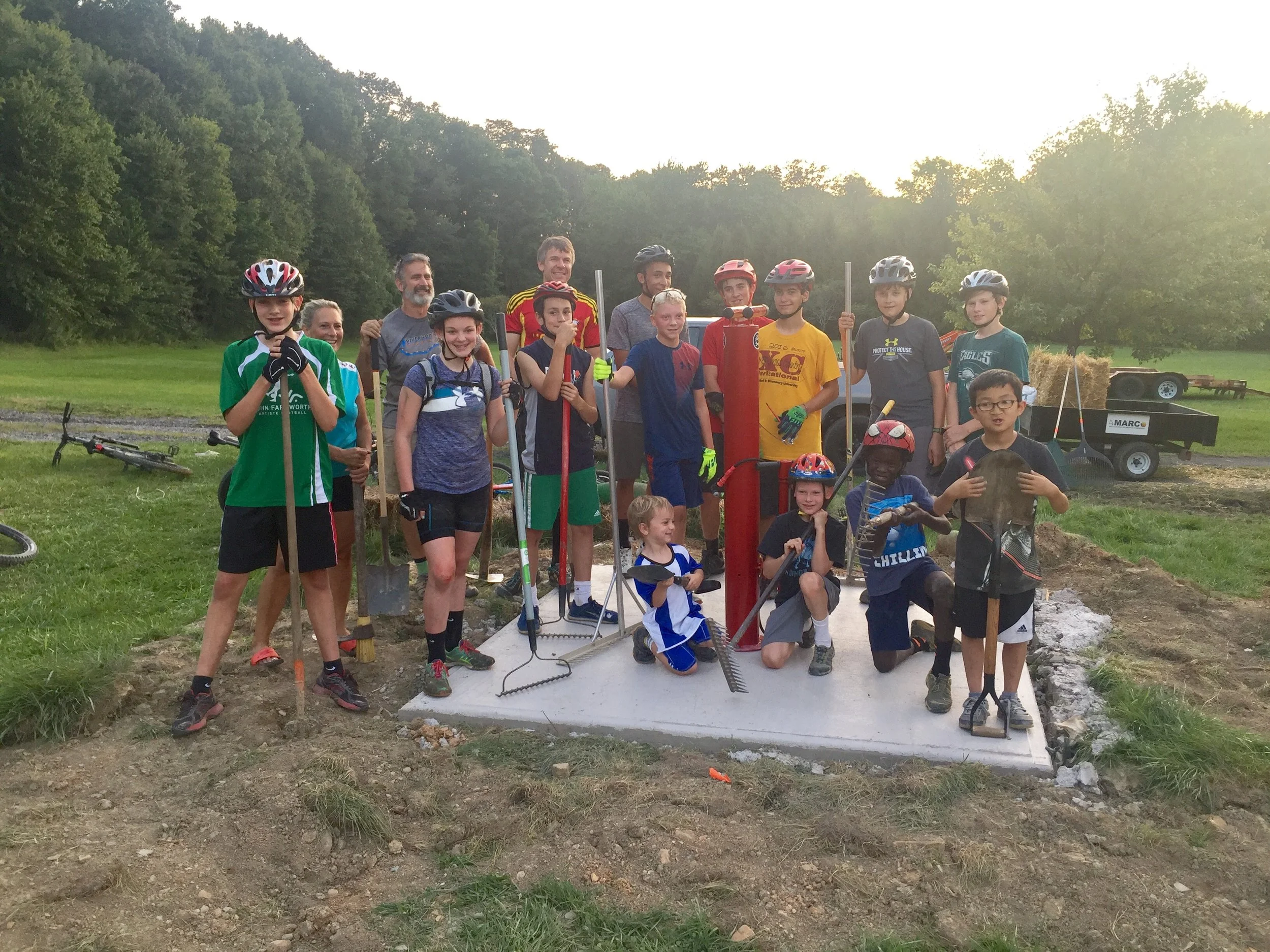 Geisinger Trail Work