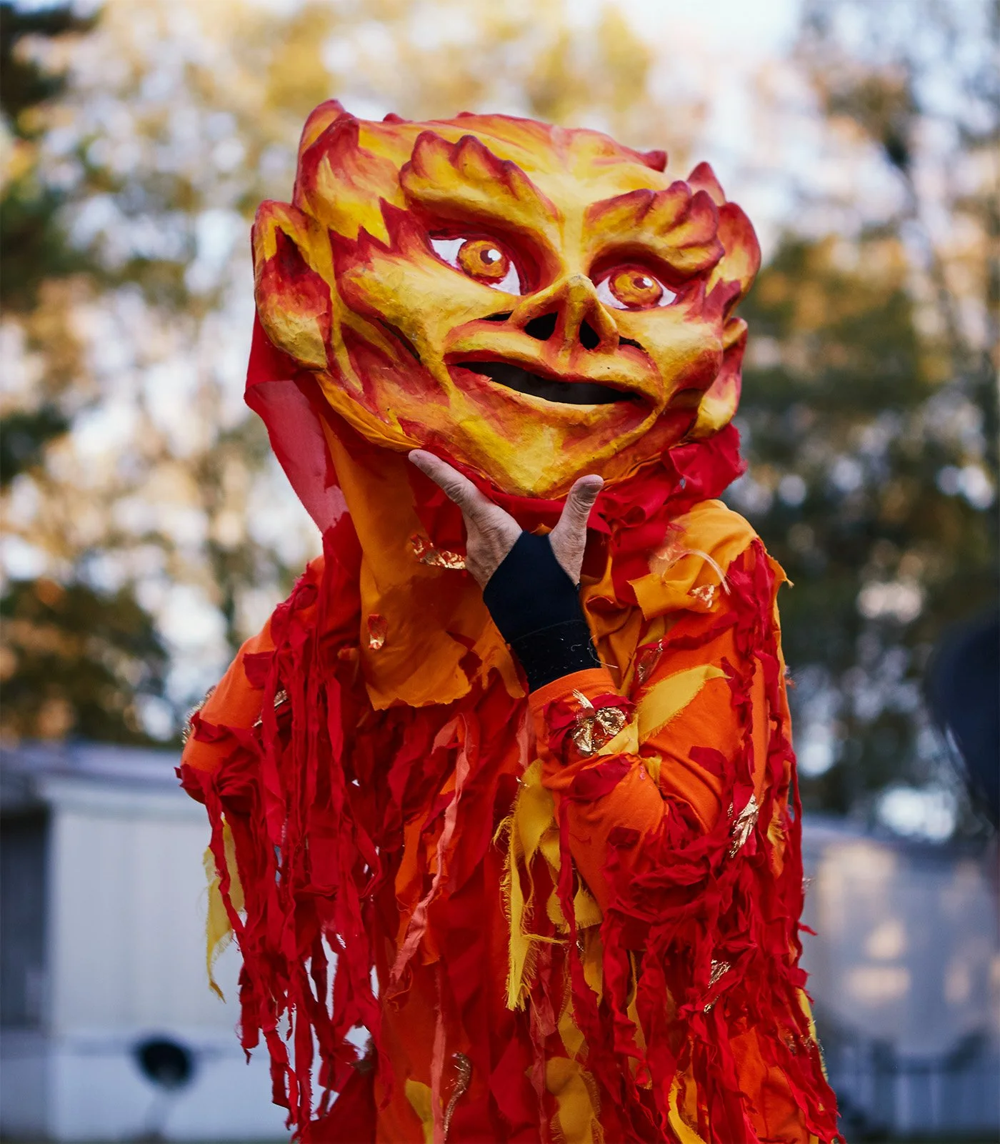  Figure from Paperhand Puppet Intervention 