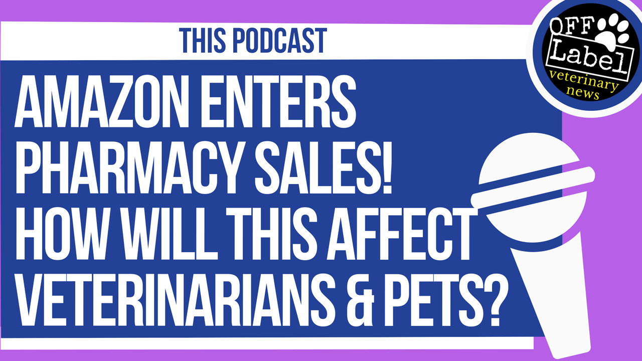 Amazon Enters Pharmacy Sales! How will this affect Veterinarians & Pets?