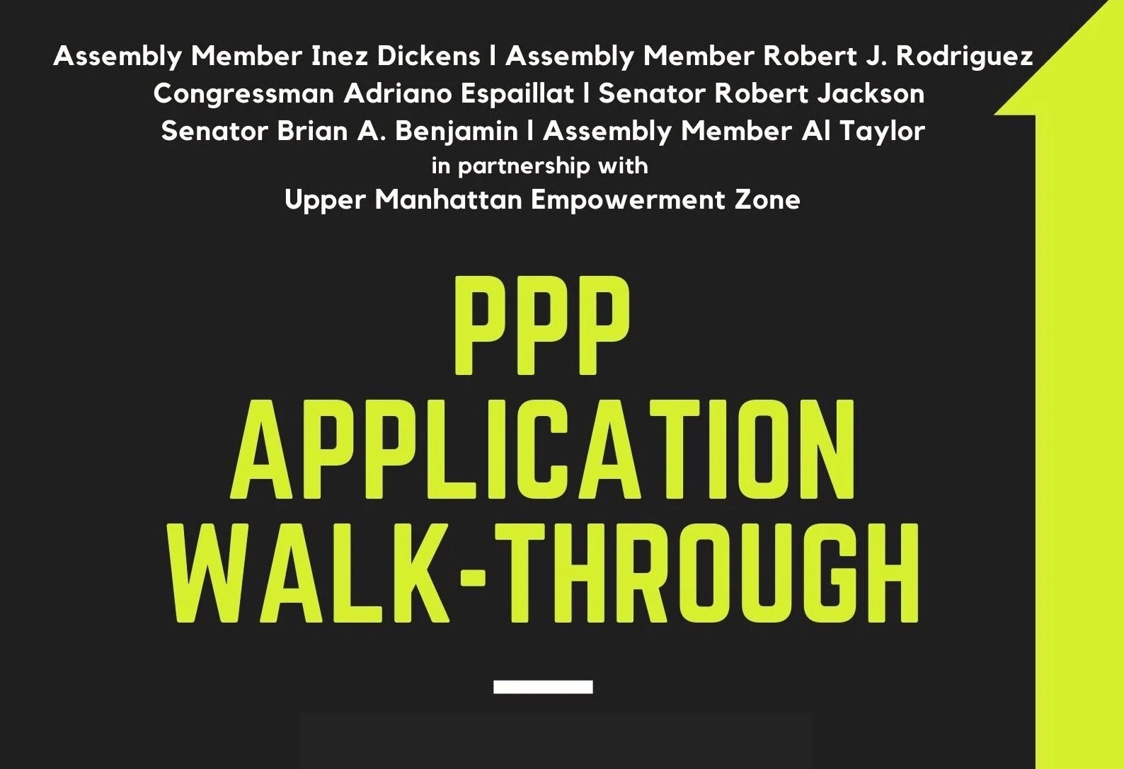 UMEZ Partners with Carver Bank to Provide Technical Assistance to Small Businesses in Upper Manhattan