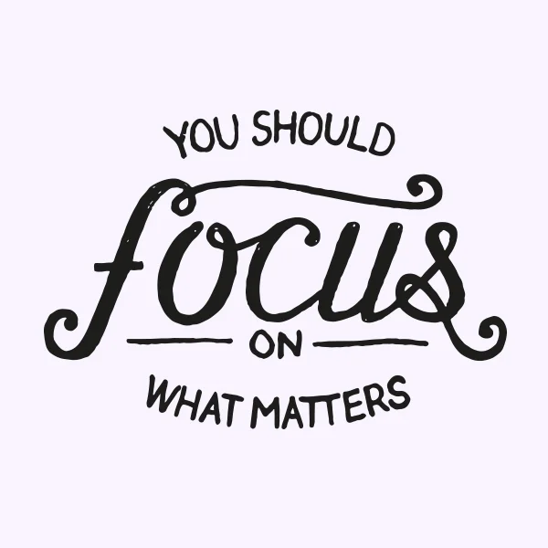 What really matters to you?