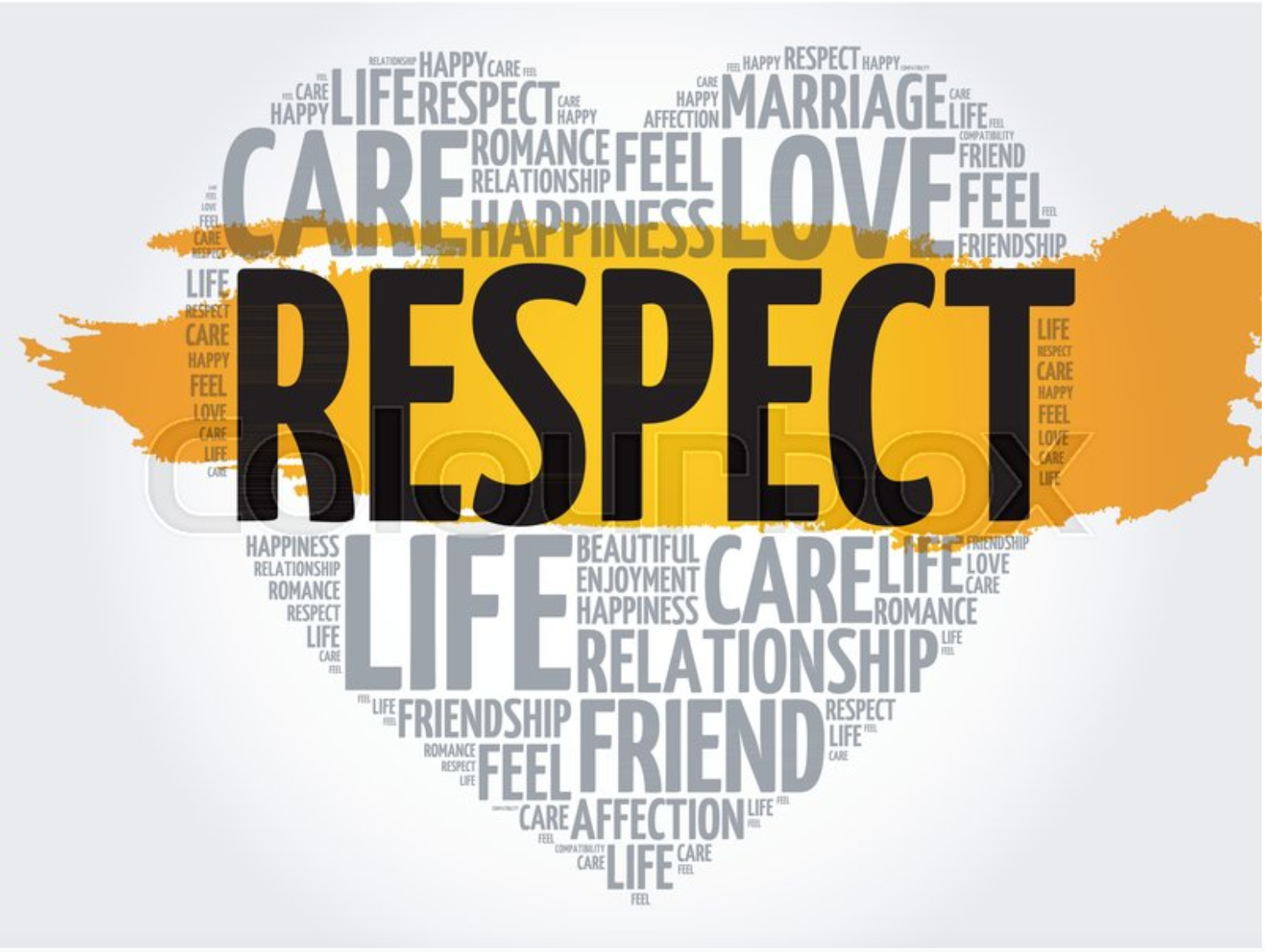 R - E - S - P - E - C - T