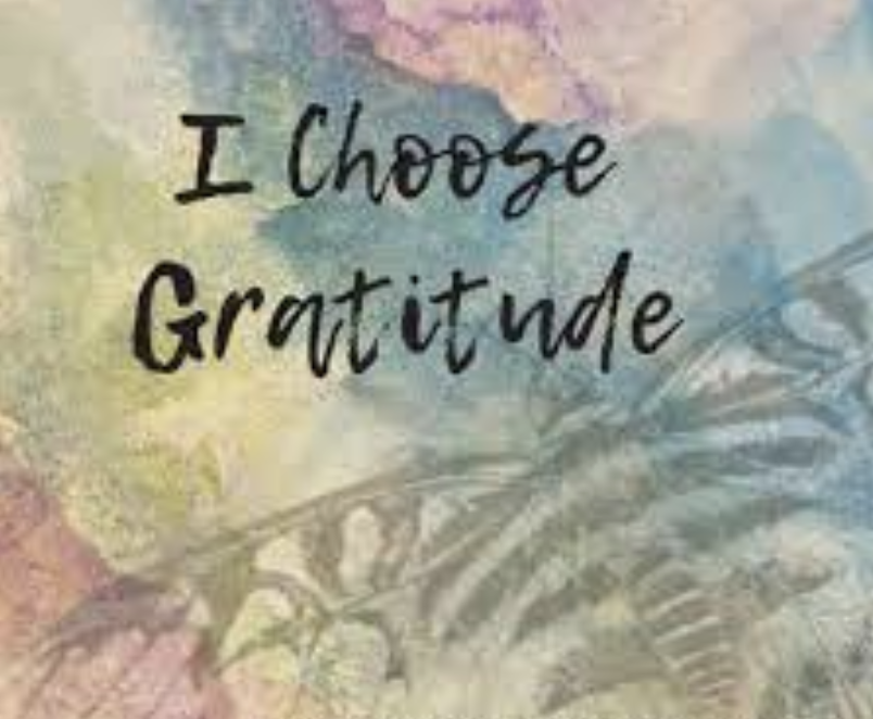 CHOOSE GRATITUDE