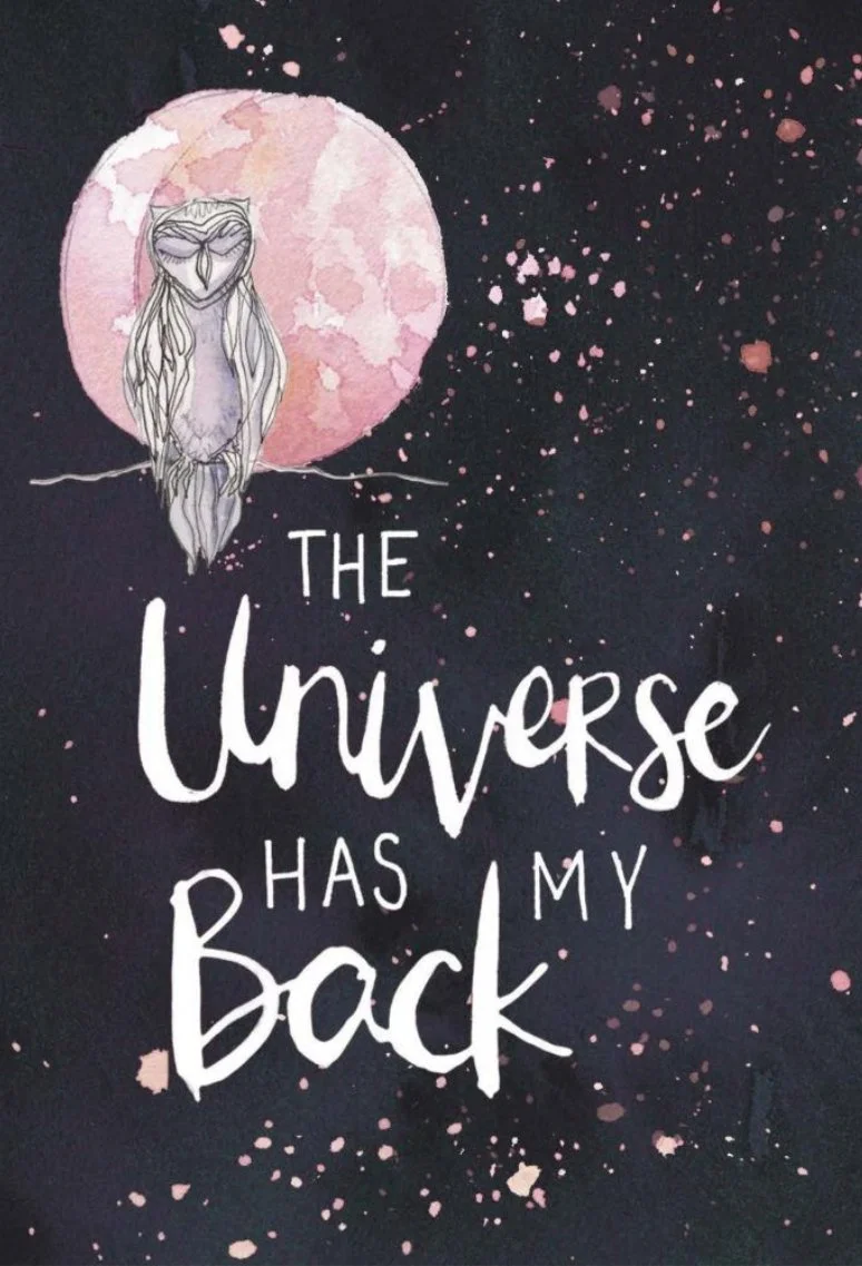THE UNIVERSE HAS MY BACK!