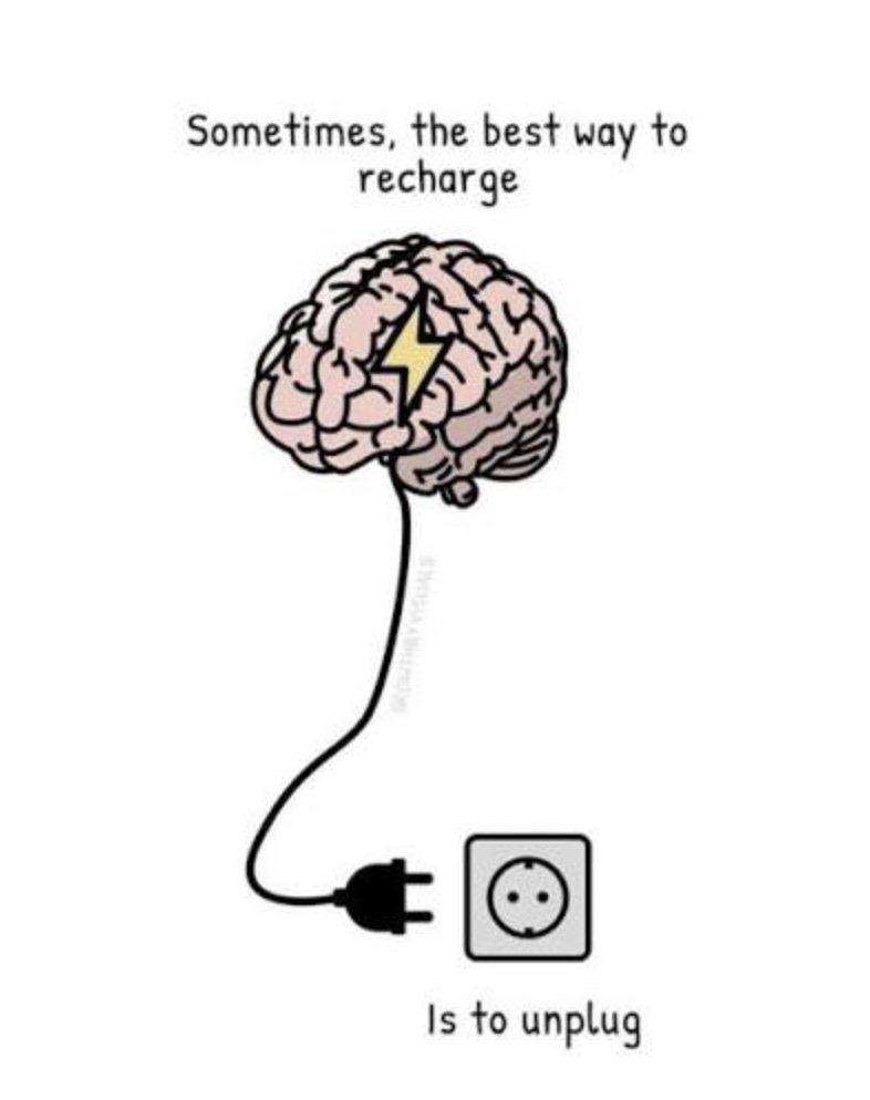 UNPLUG AND RECHARGE
