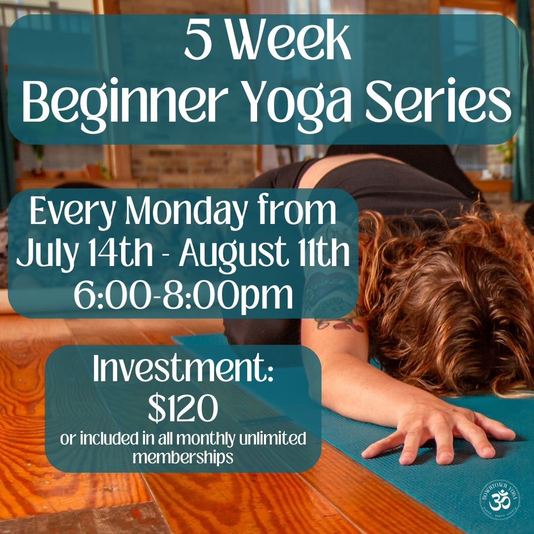 5 Week Beginner Yoga Series