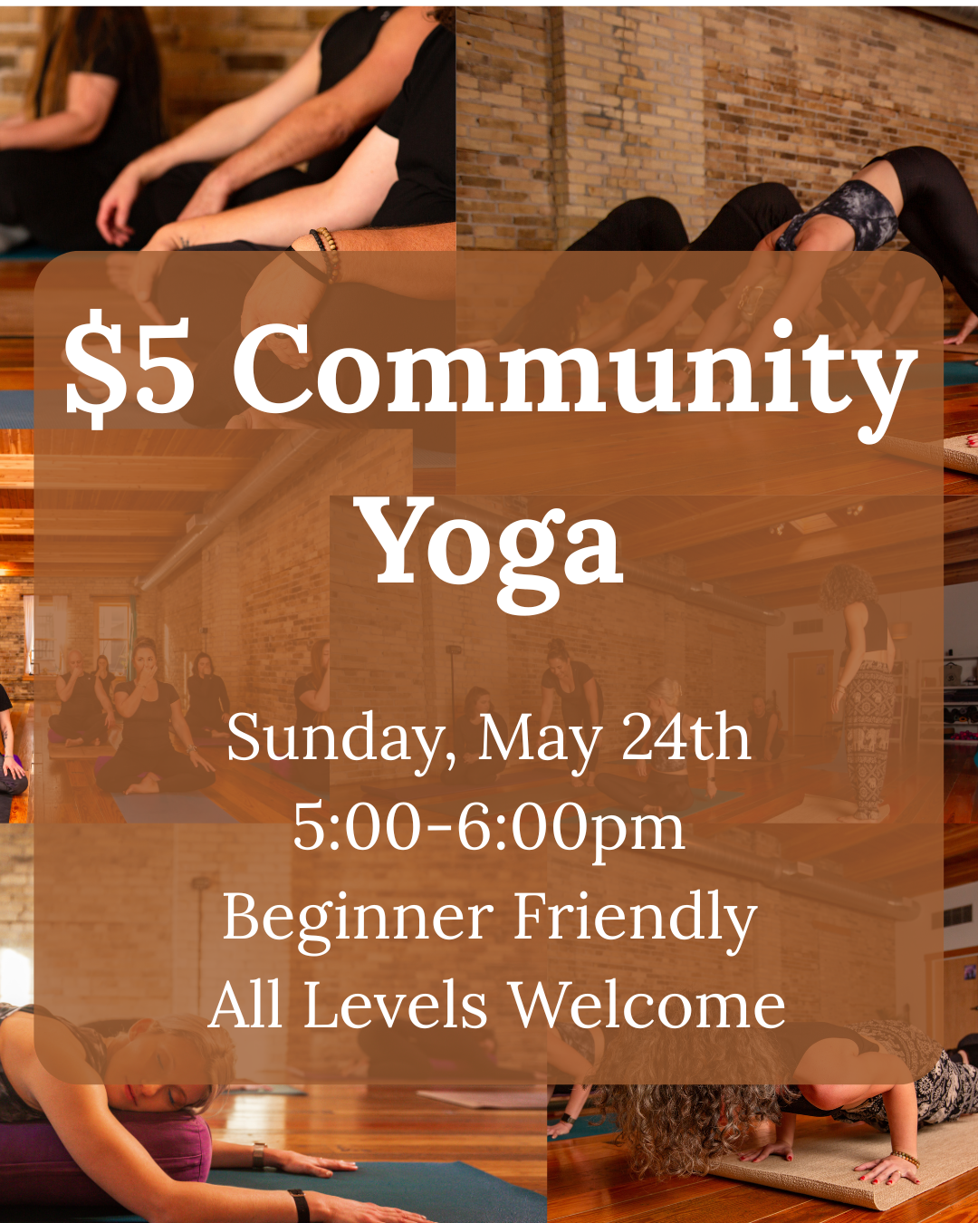 $5 Community Yoga