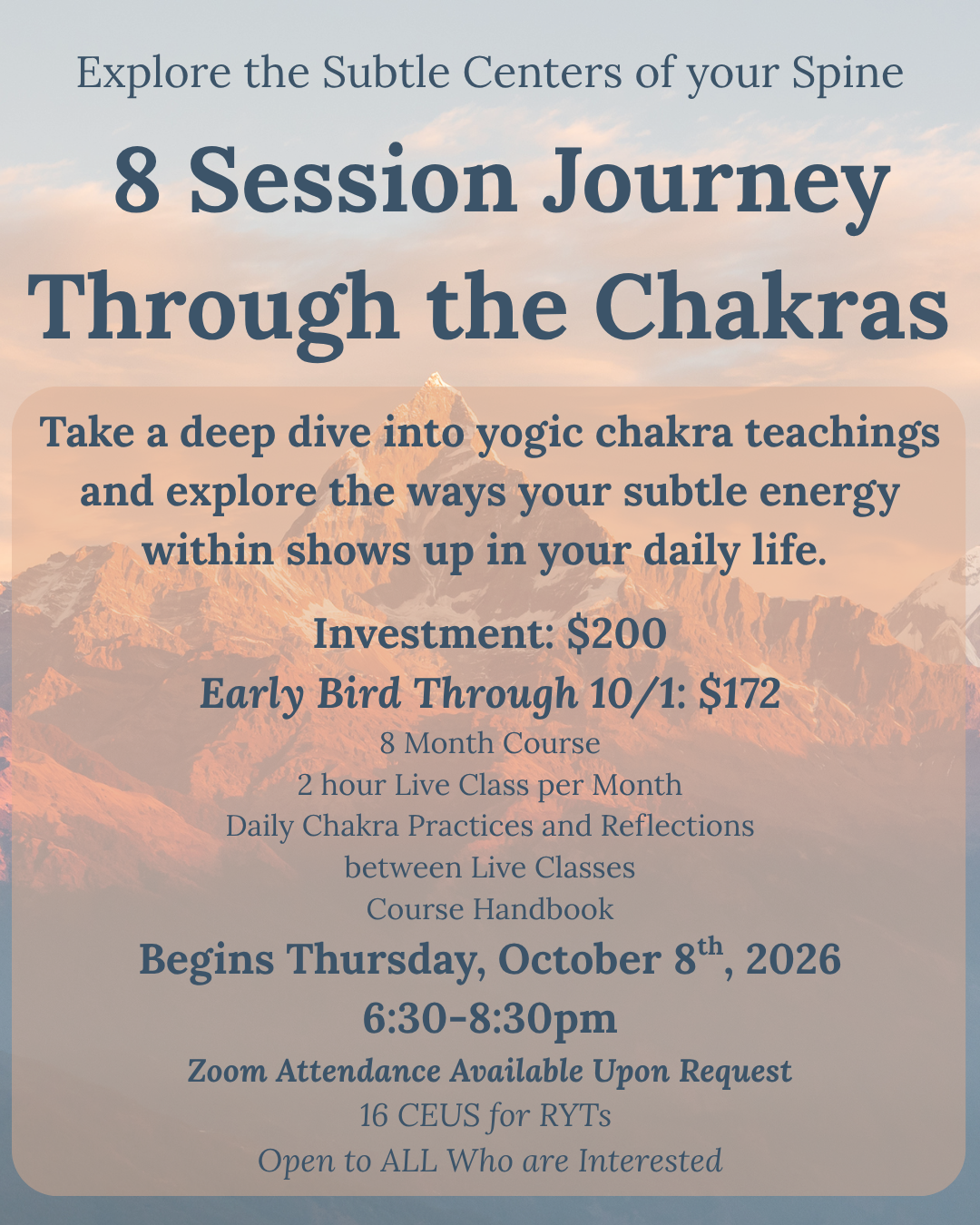 Journey Through the Chakras