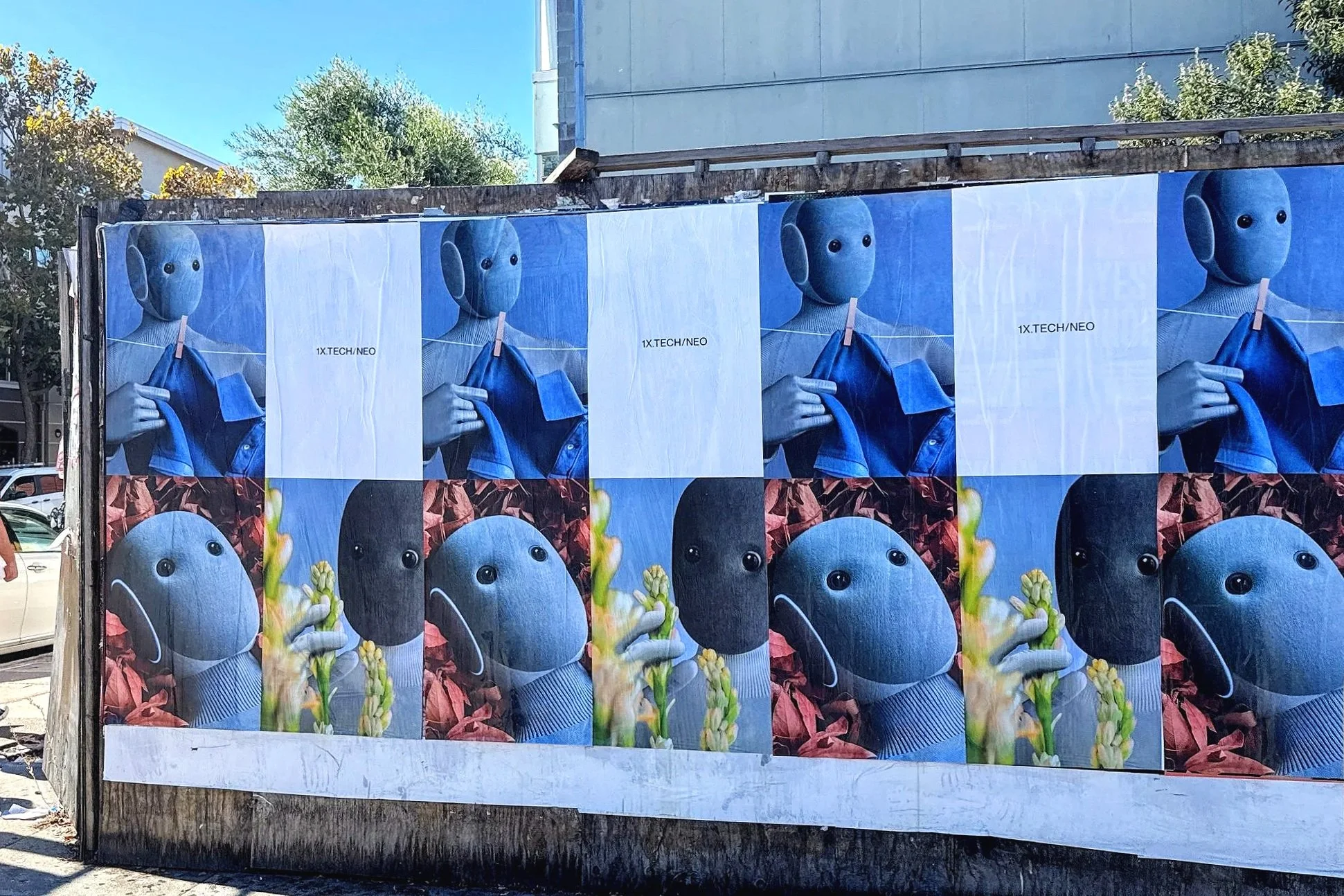 All New Neo Robot Wildposting Hits the Streets